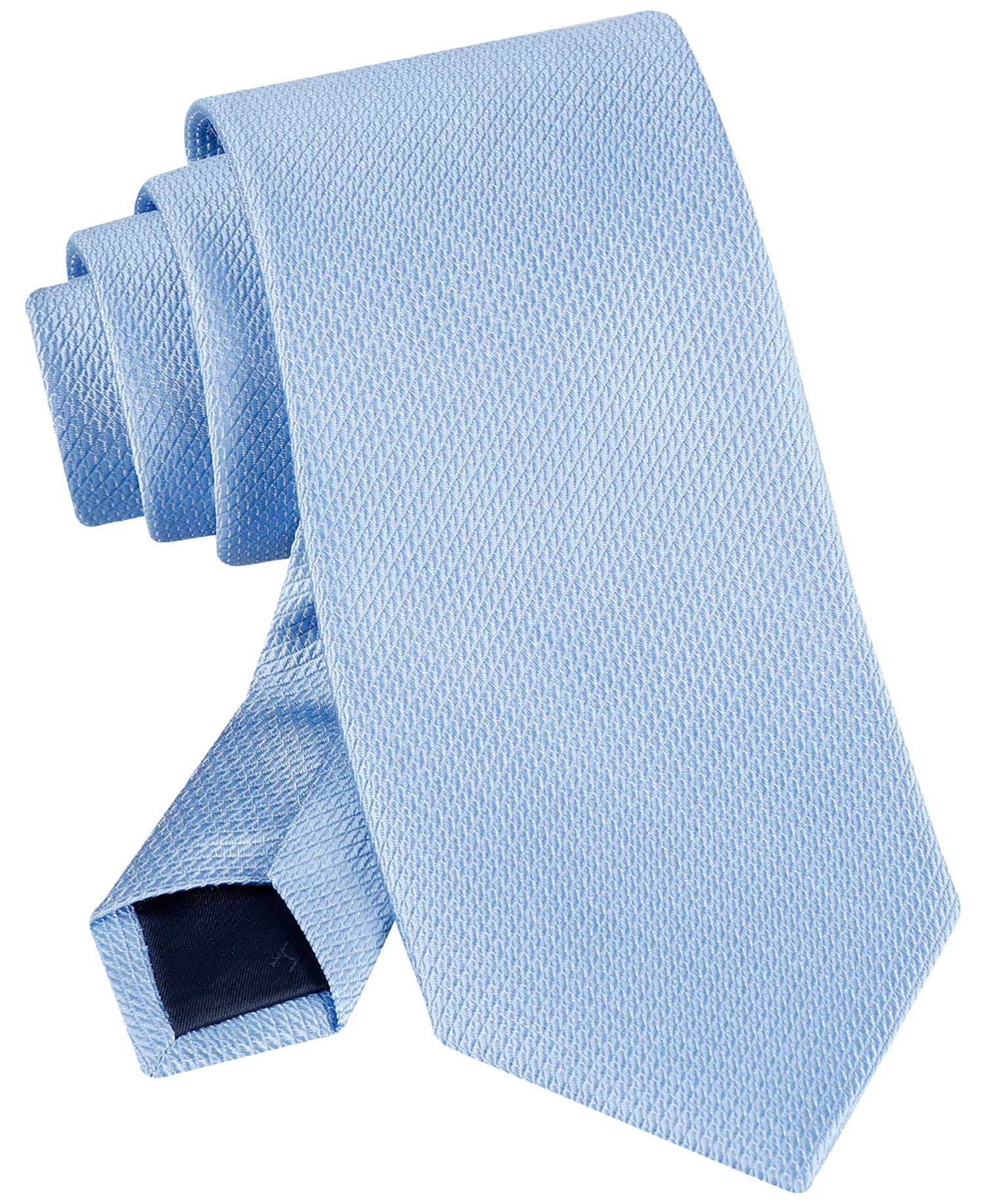 Men's Rope Solid Tie - Light Blue - ONE SIZE
