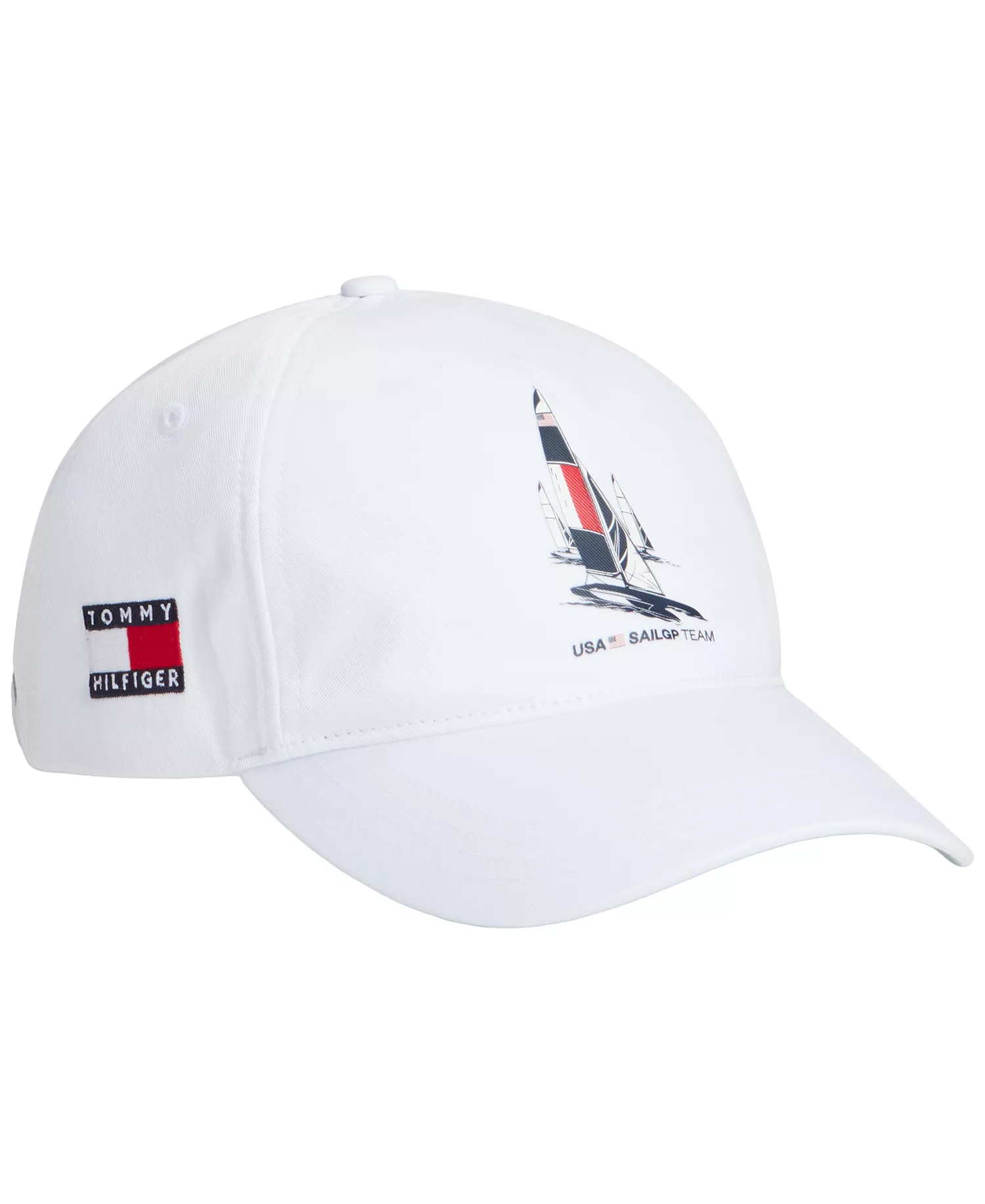 x U.S. SailGP Men's Graphic Cap - White - ONE SIZE