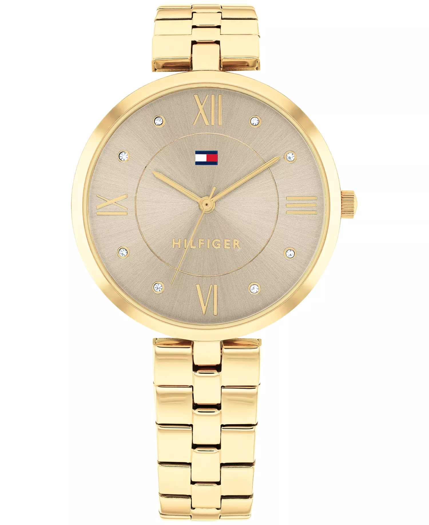 Women's Quartz Gold-Tone Stainless Steel Watch 34mm - Gold - One Size Fits All