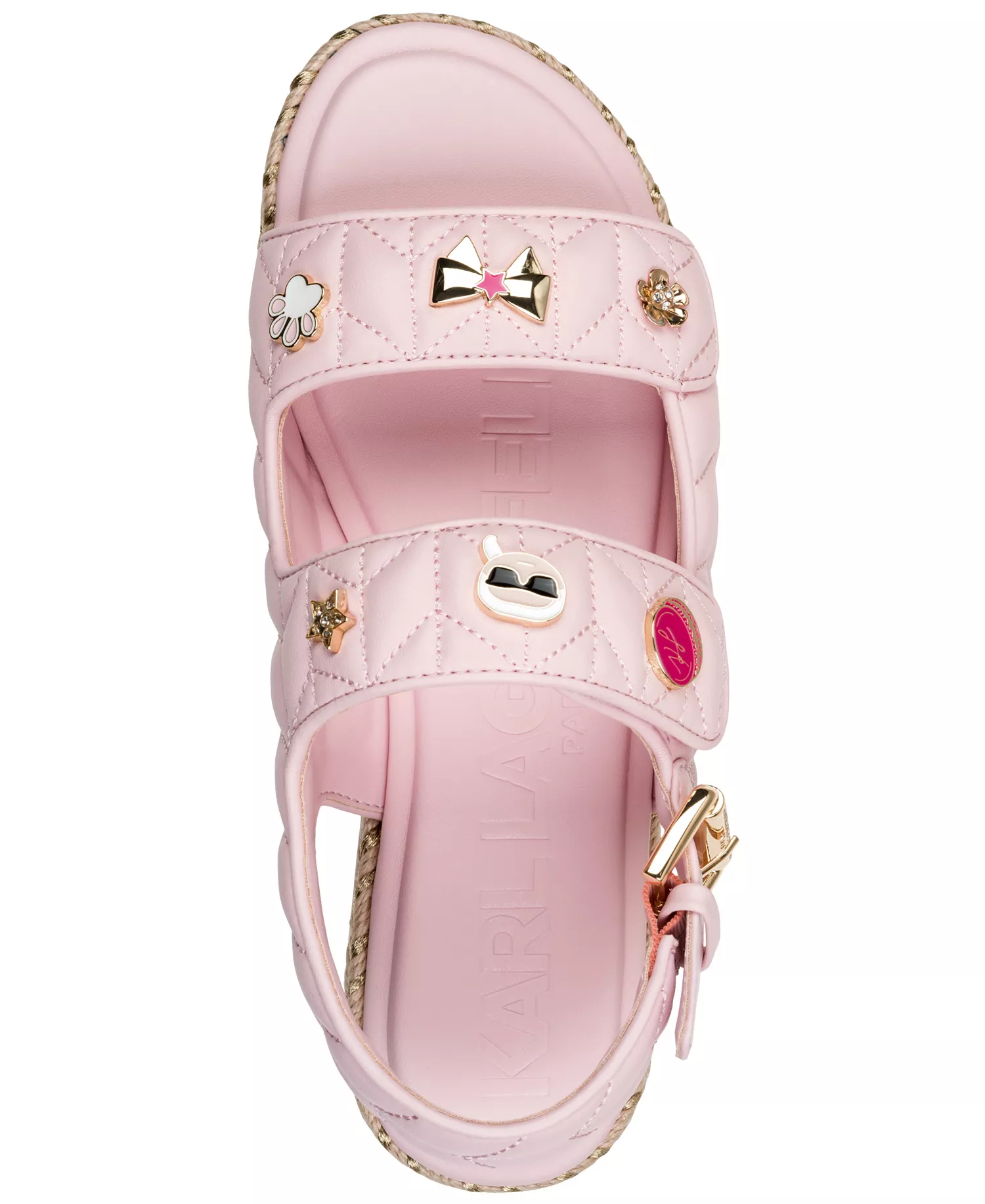 Women's Charlay Macaron Buckle Sandals - Light Blush - 10
