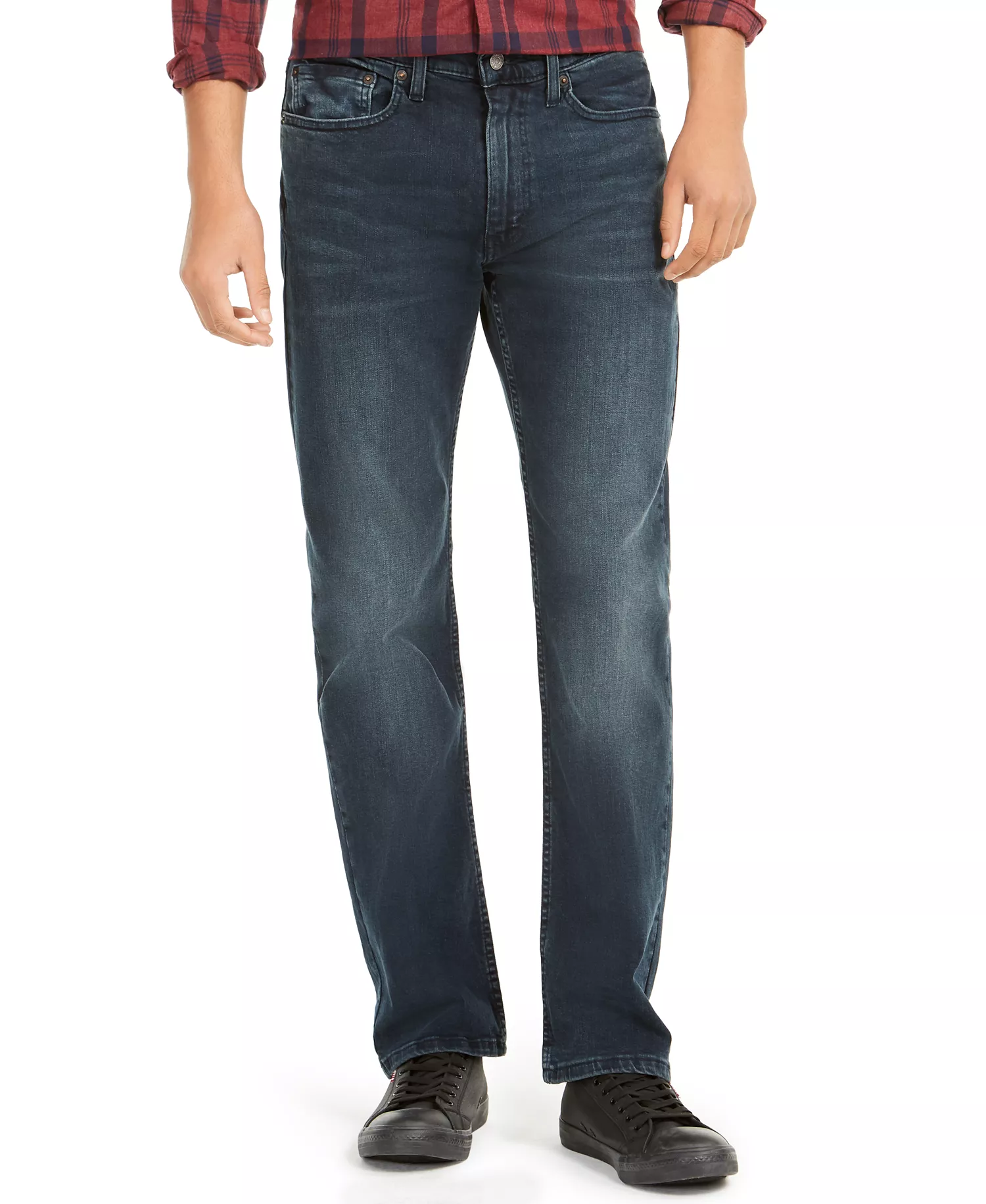Levi’s® Men's 514™ Flex Straight-Fit Jeans - Abu Volcano - 28 - 29