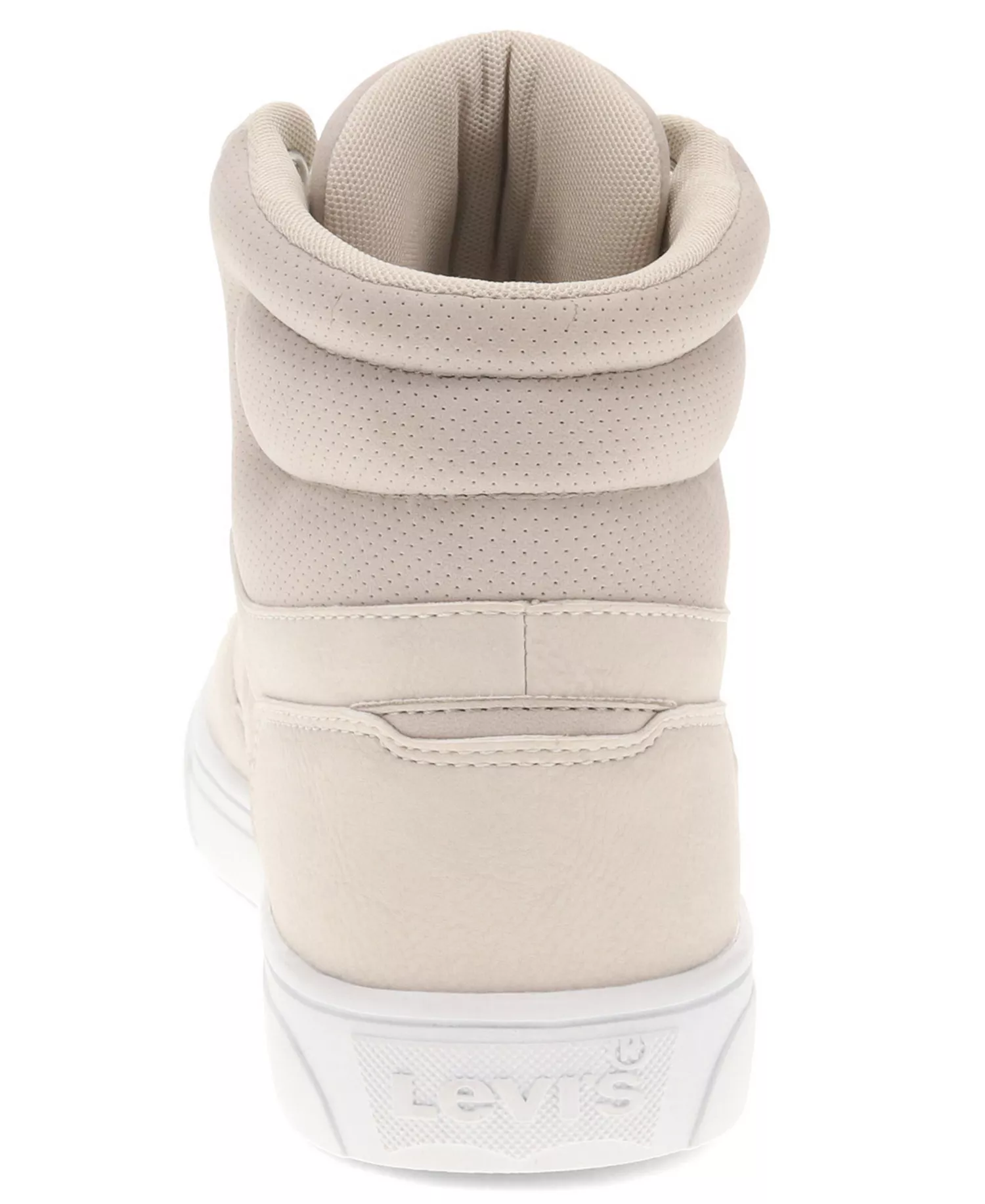 Men's Liam Hi-Top Round-Toe Sneakers - Stone - 12M