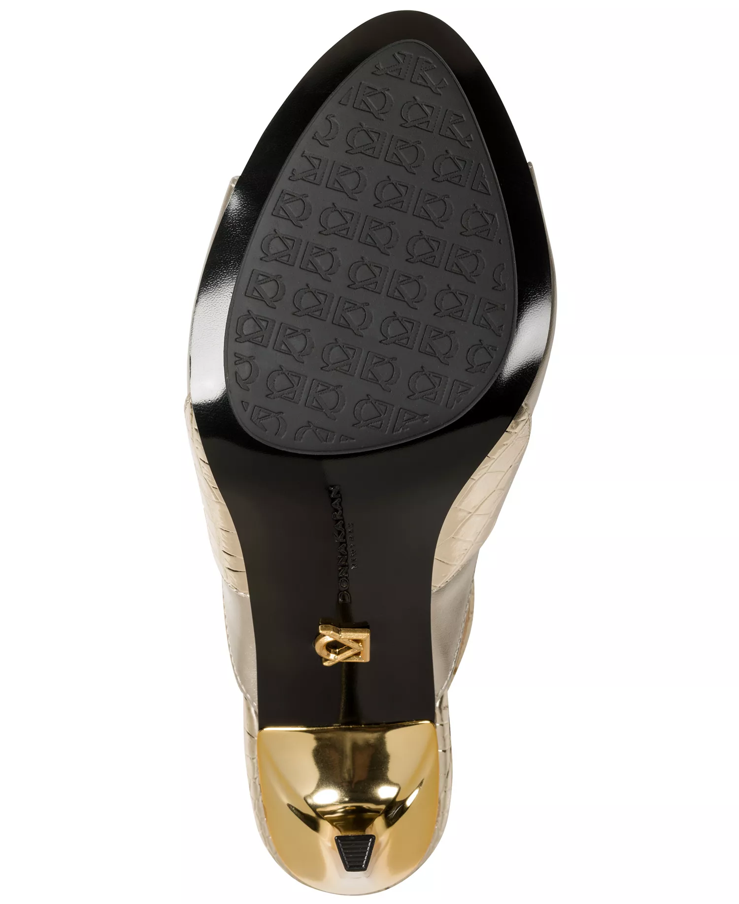 Women's Summer Slingback Dress Sandals - White Gold/Champagne - 10