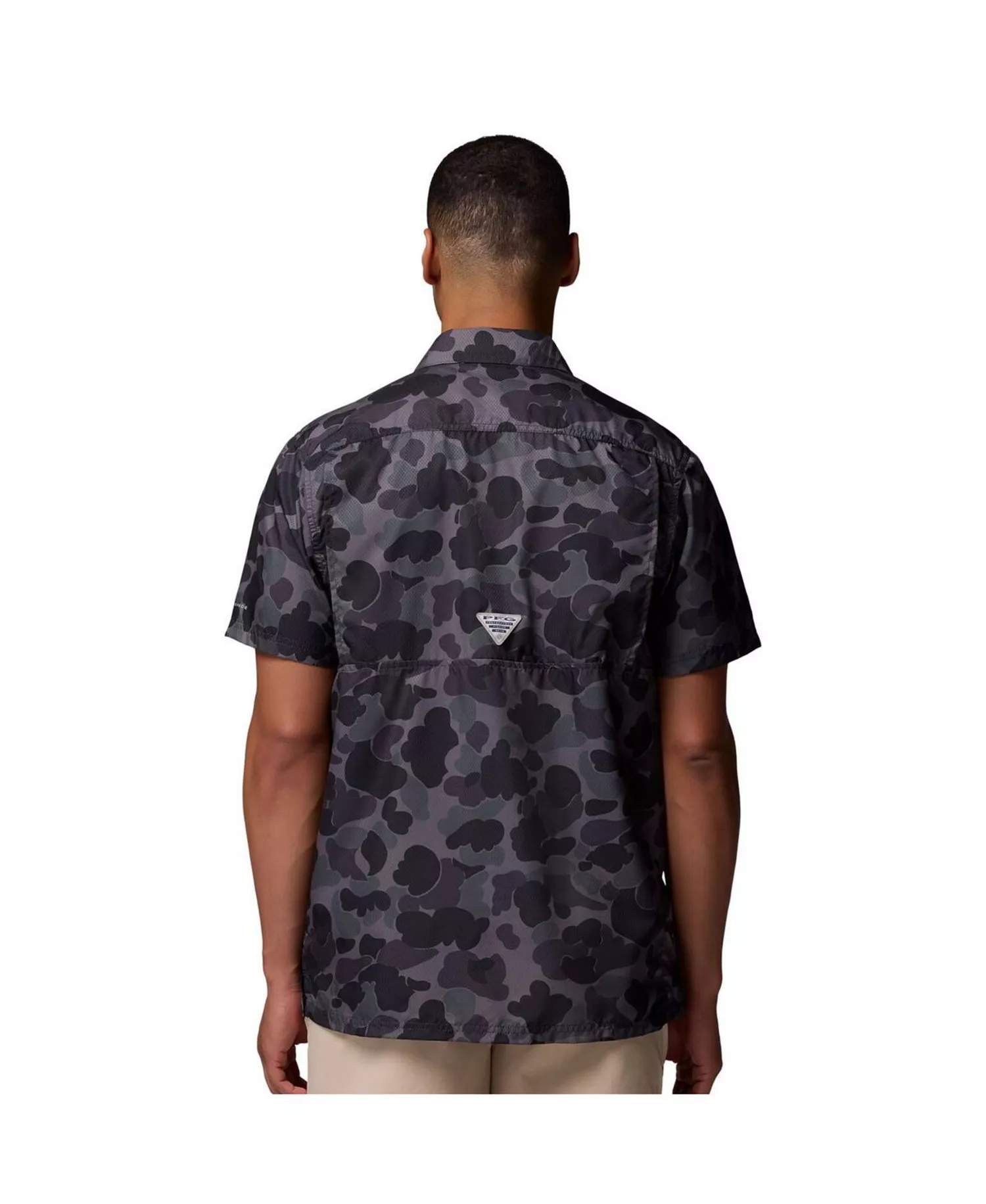 Men's Black South Carolina Gamecocks Super Slack Tide Omni-Wick Button-Up Shirt - Black - M