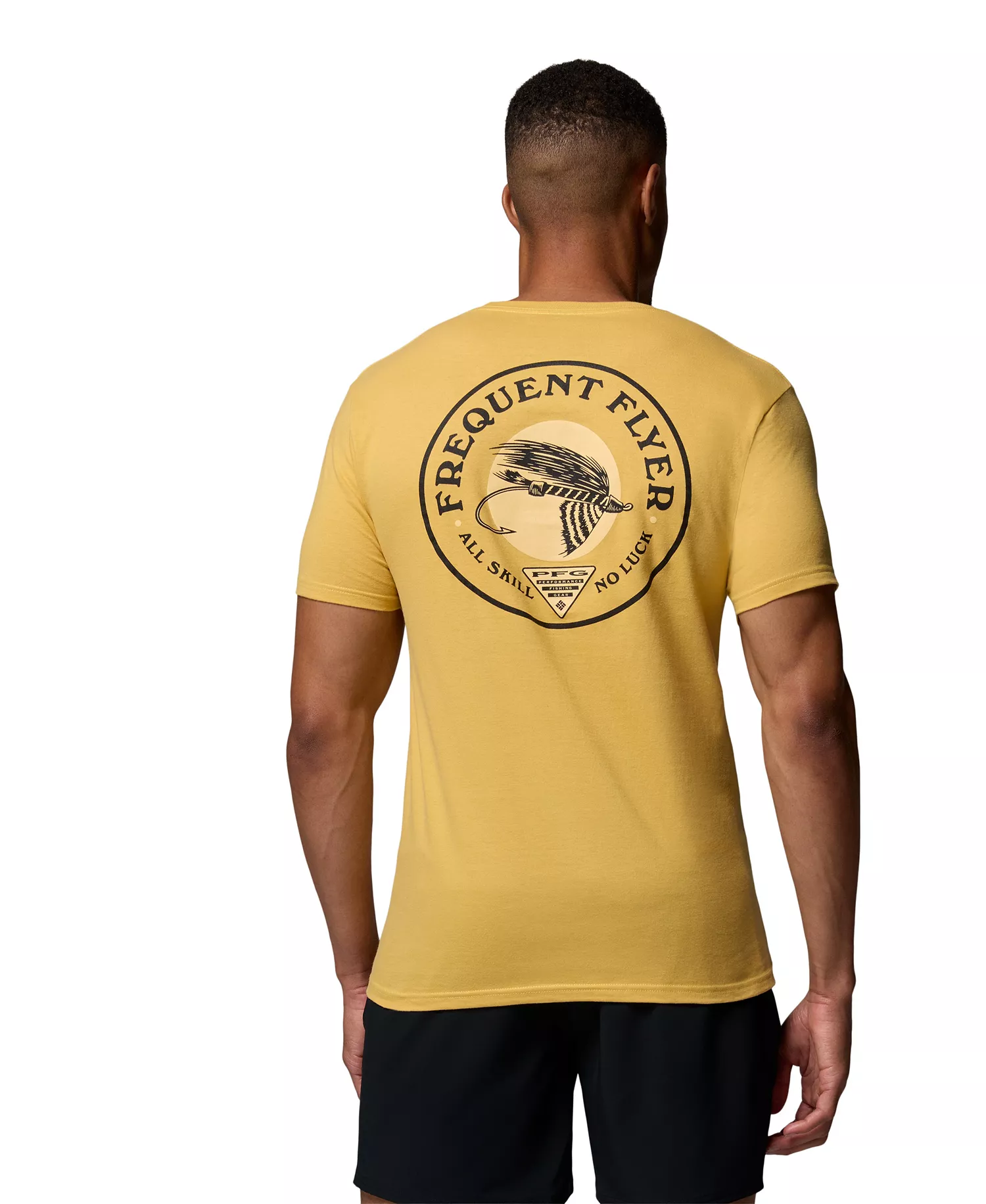 Men's Frequent Graphic T-Shirt - Mustard - L