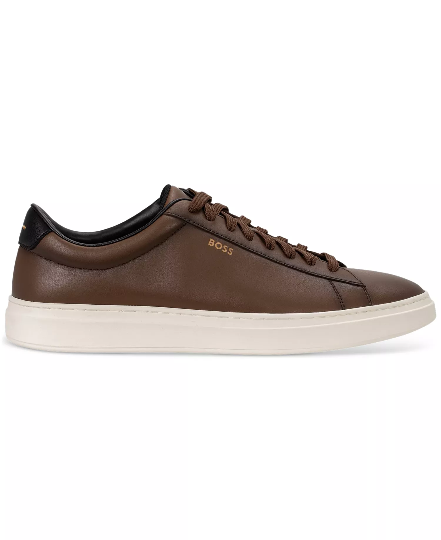 Men's Kieran Tennis Style Sneakers - Medium Brown - 10M