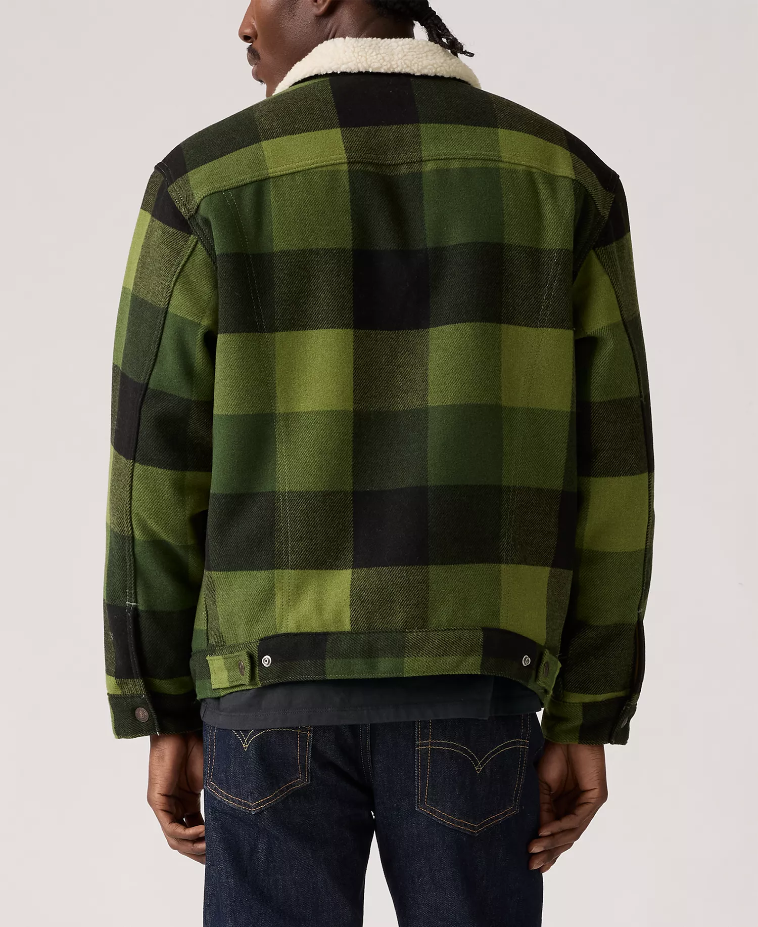 Levis Men's Relaxed-Fit Trucker Jacket - Duffel Bag - 2XL