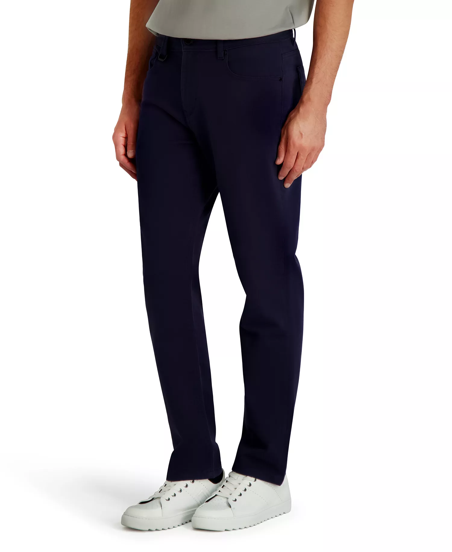 Men's 5-Pocket Slim Straight Pants - BLACK - 30