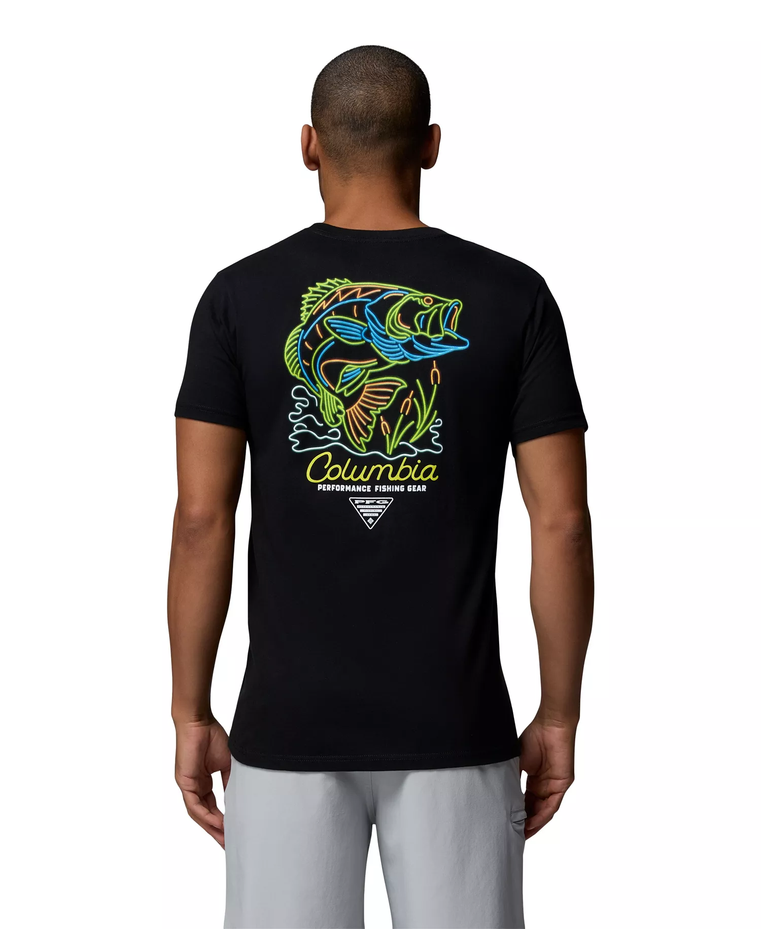 Men's Neonia Short-Sleeve Graphic T-Shirt - Black - L