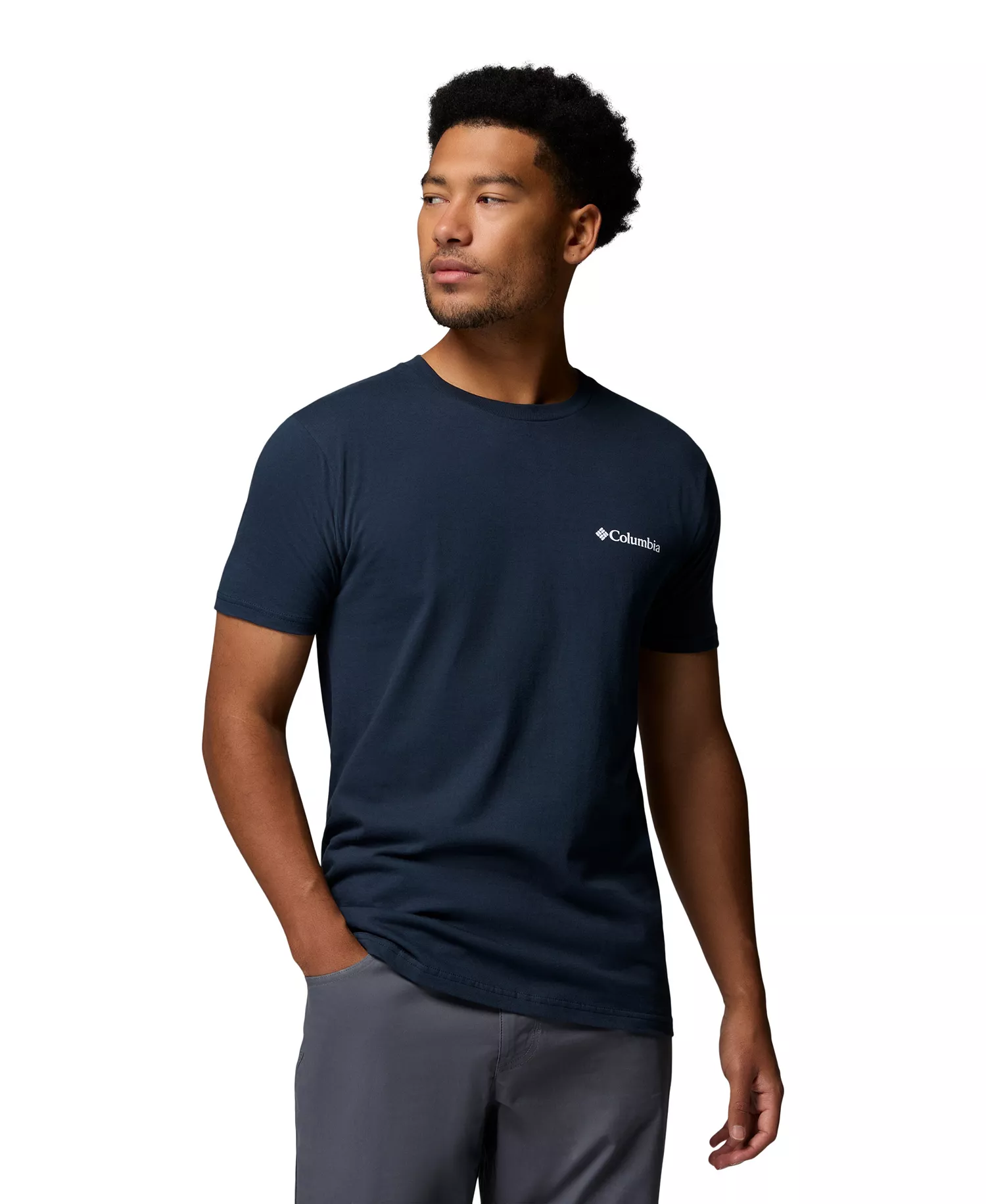 Men's Jamie Graphic T-Shirt - Columbia Navy - L