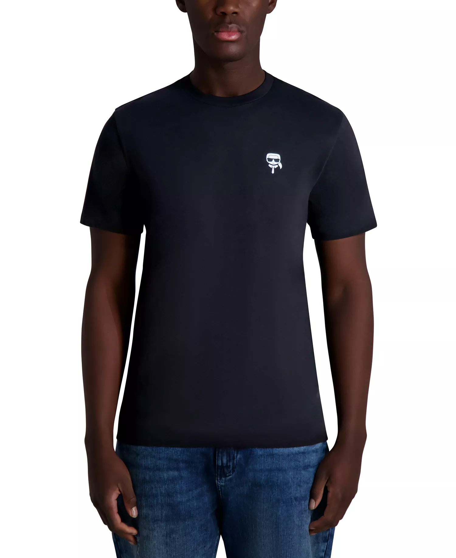 Men's Karl Graphic T-Shirt - Black - L