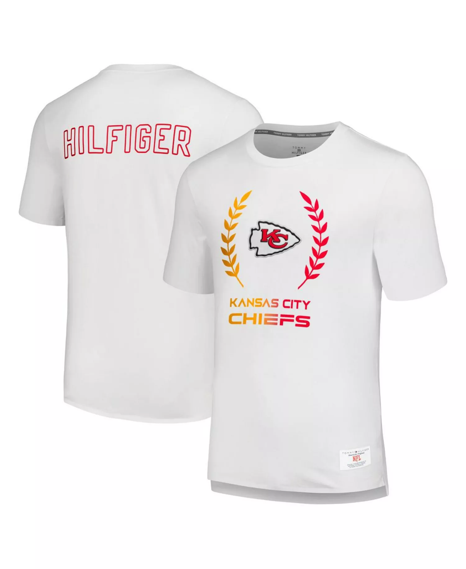 Men's White Kansas City Chiefs Miles T-shirt - White - 2XL