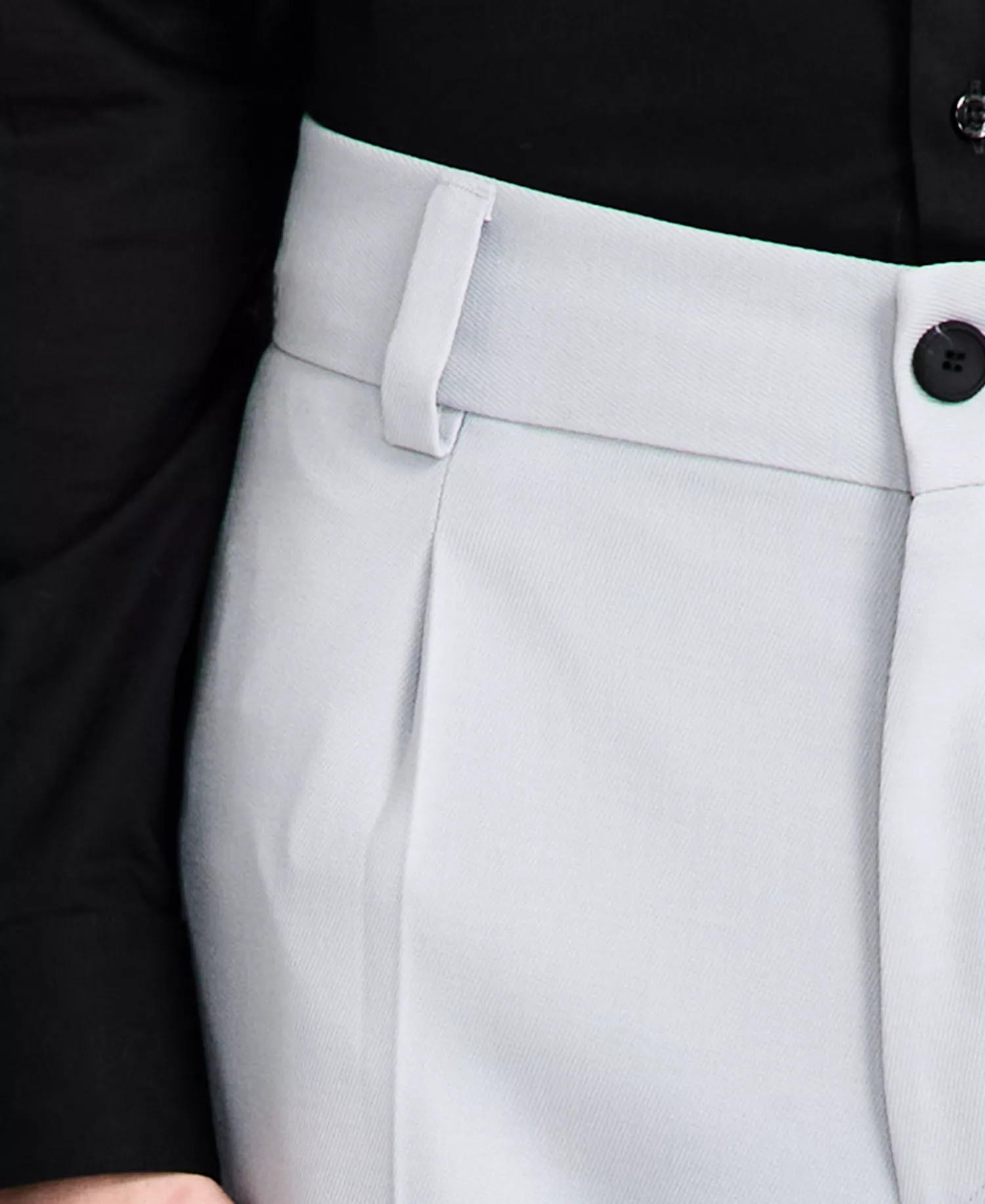 Men's Modern-Fit Suit Pants - Light Grey - 30R