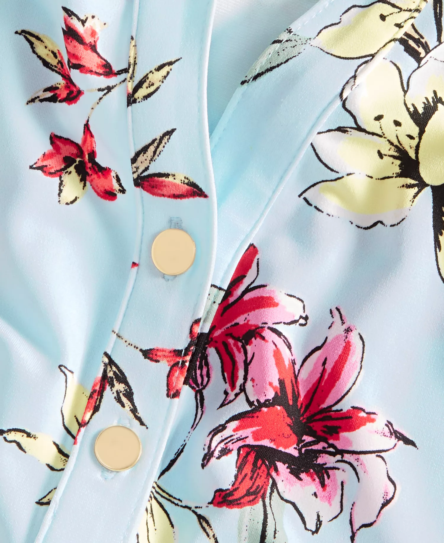 Plus Size Split-Neck Top, Macy's Exclusive - Dara Blooms - 0X