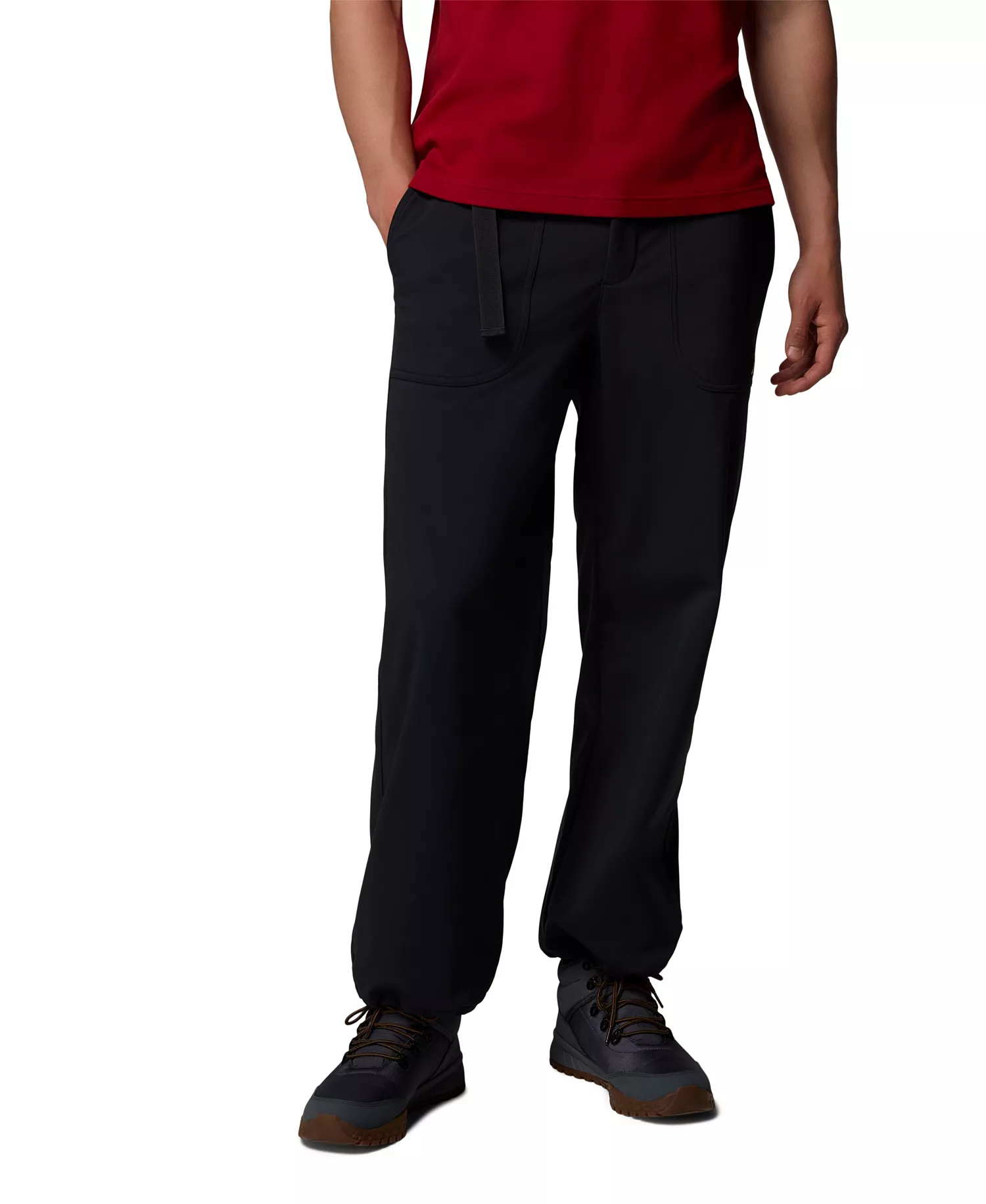 Men's High Cascades Softshell Pants - Black - 2XL