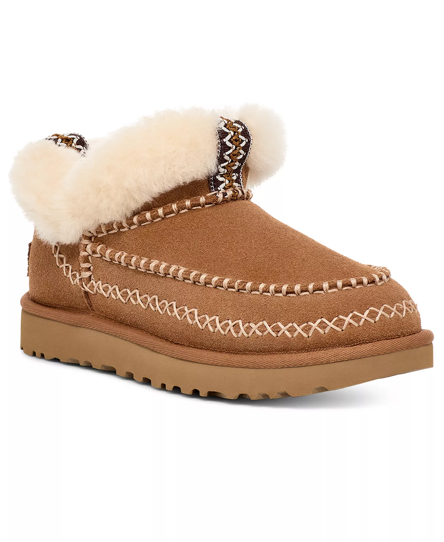 UGG Women's Classic Ultra Mini Alpine Boots - Chestnut - 10M