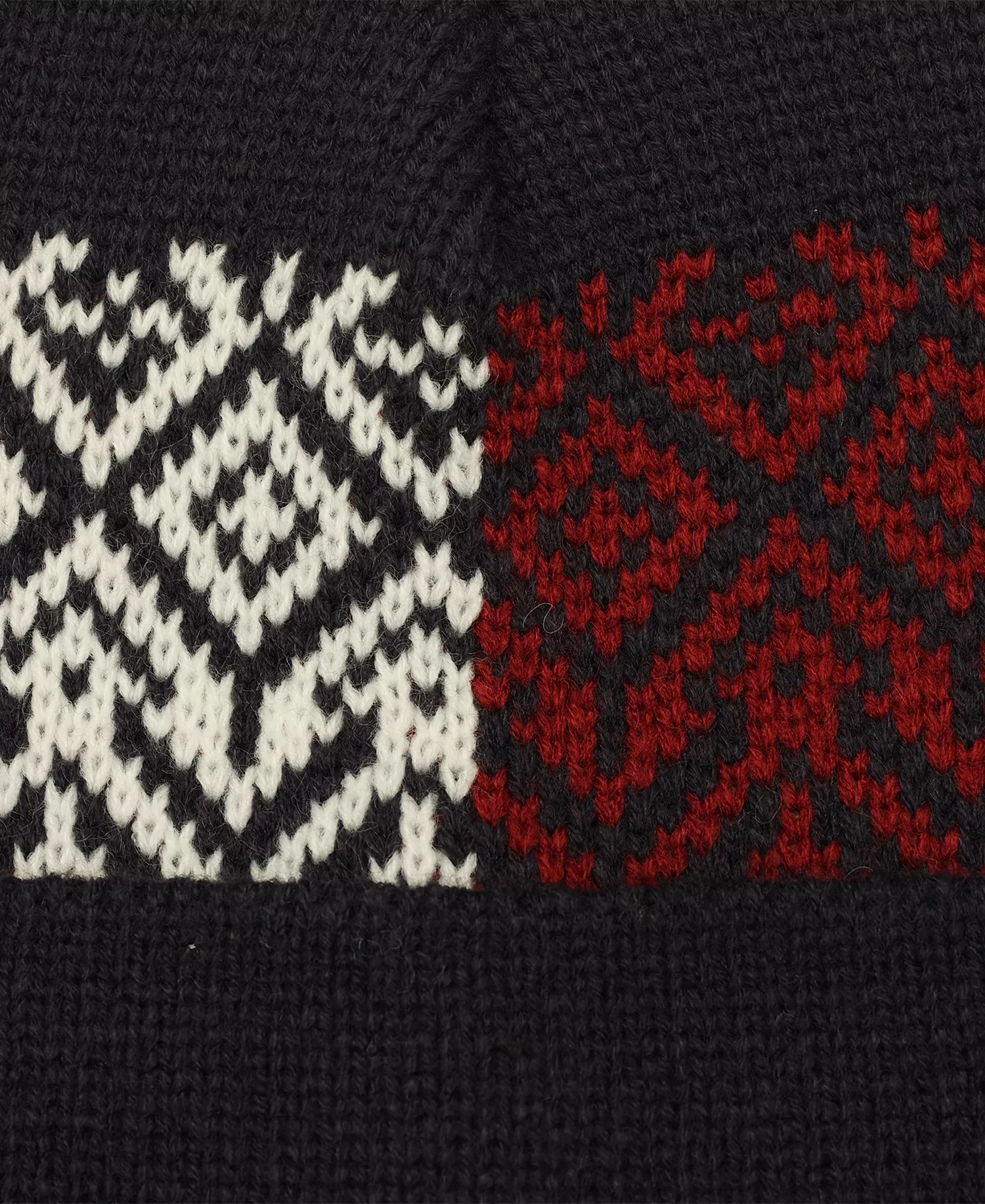 Men's Bird's Eye Fair Isle Cuff Hat - Desert Sky - ONE SIZE