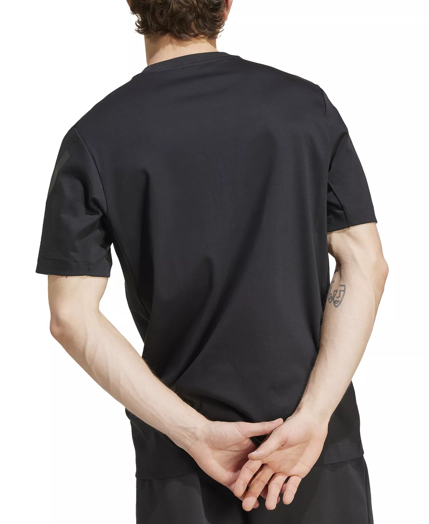 Men's Z.N.E. Short-Sleeve Crewneck T-Shirt - Black - 2XL