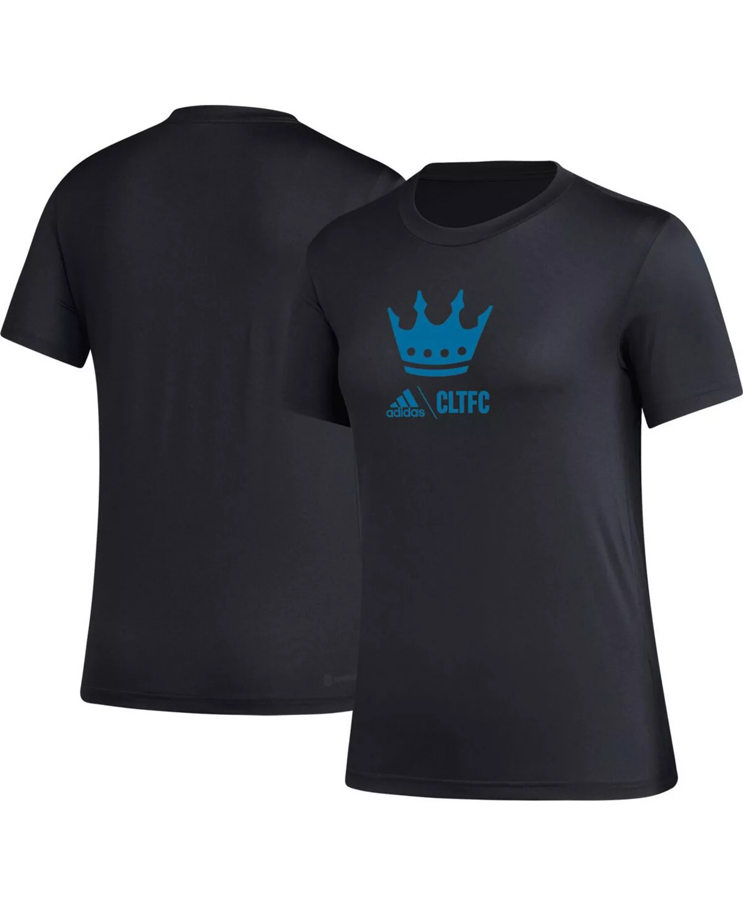 Women's Black Charlotte FC AEROREADY Club Icon T-shirt - Black - S