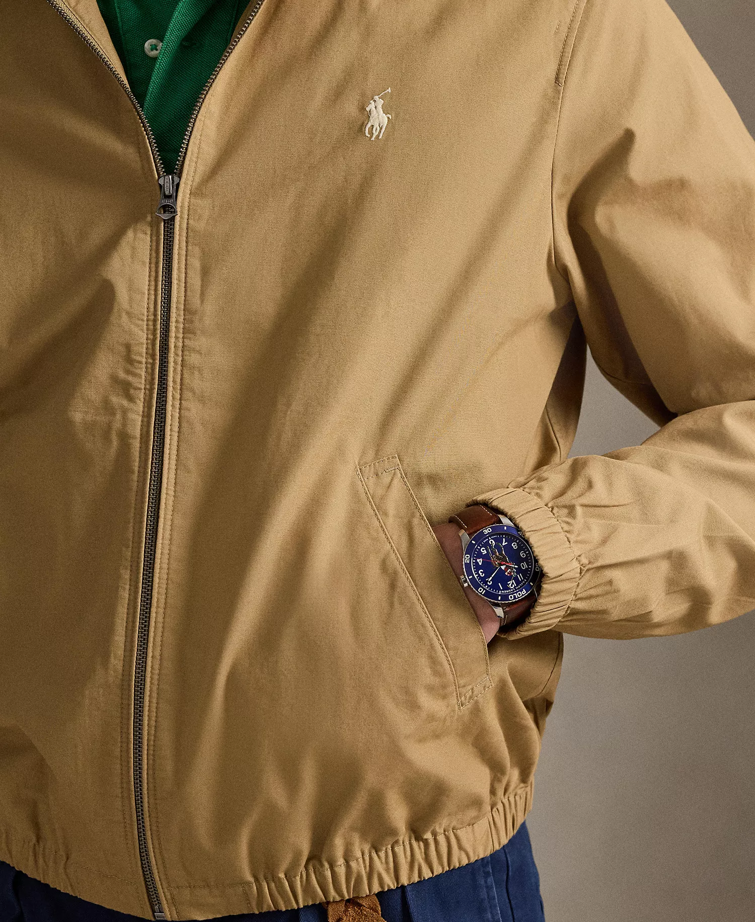 Men's Bayport Full-Zip Jacket - Cafe Tan - 2XL