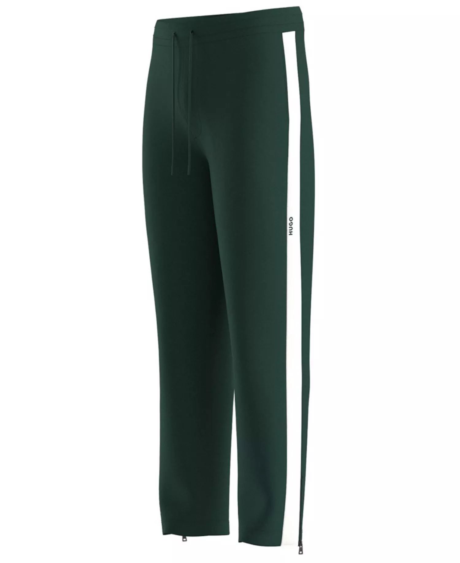Men's Relaxed-Fit Pull-On Track Pants - Green - M