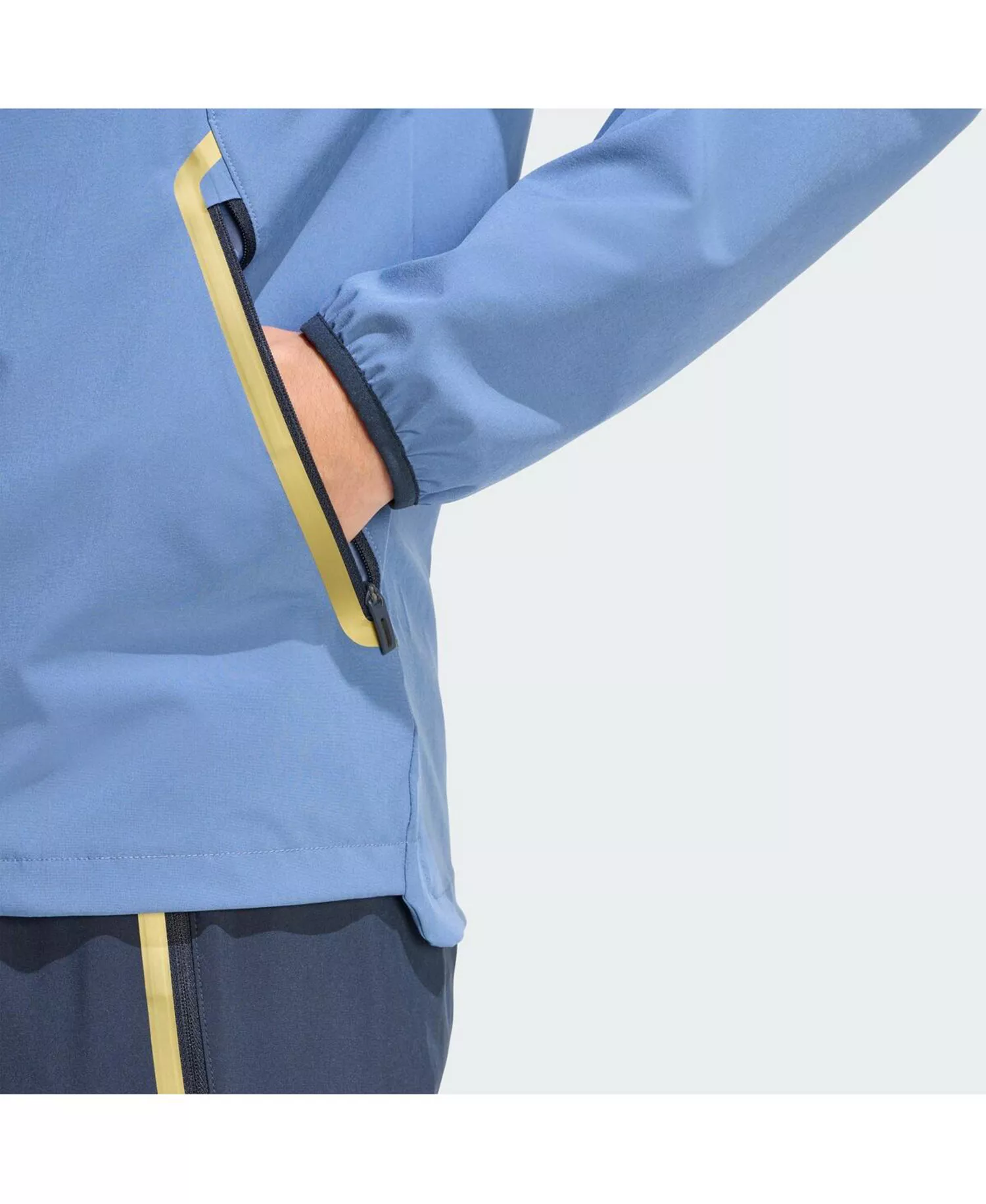 Men's Blue Argentina National Team FIFA x World Cup Tiro Travel Raglan Full-Zip Windbreaker Hoodie - Blue - 2XL