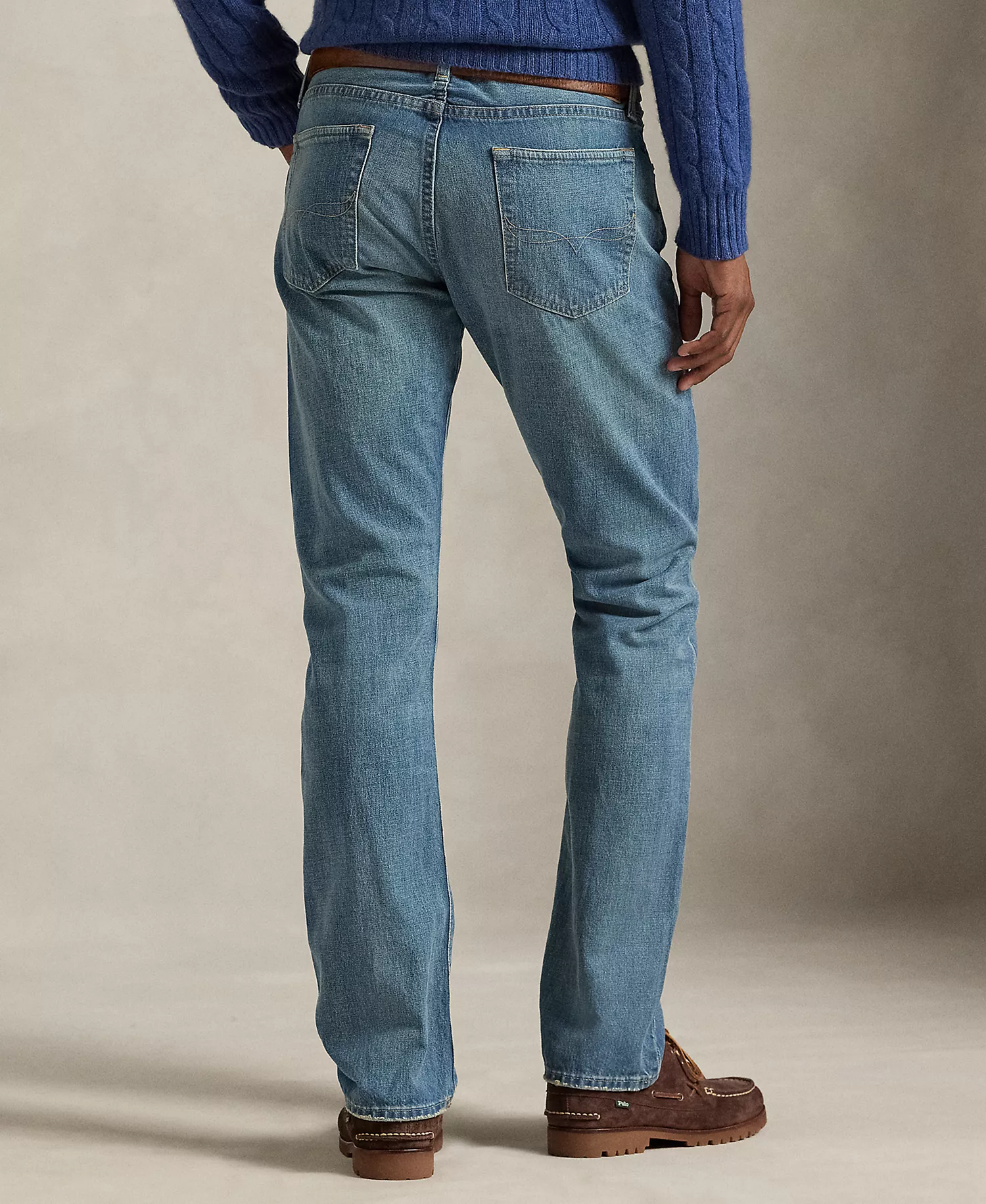 Men's Varick Slim Straight Indigo-Dyed Jeans - Robinson - 32x32
