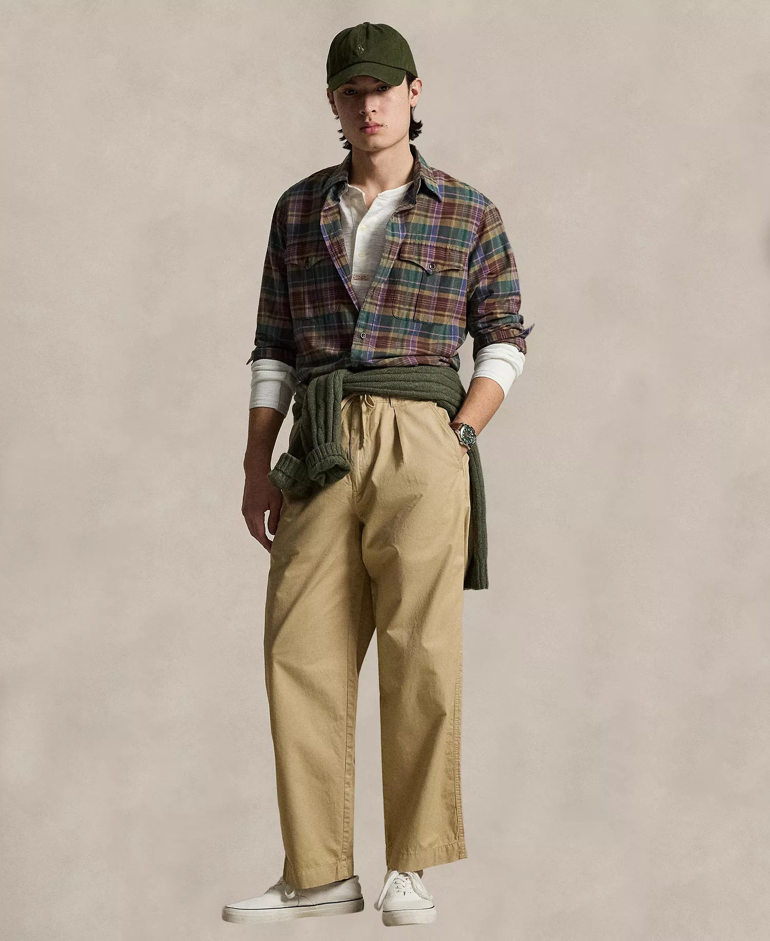 Men's Prepster Easy Pants - Coastal Beige - 2XL