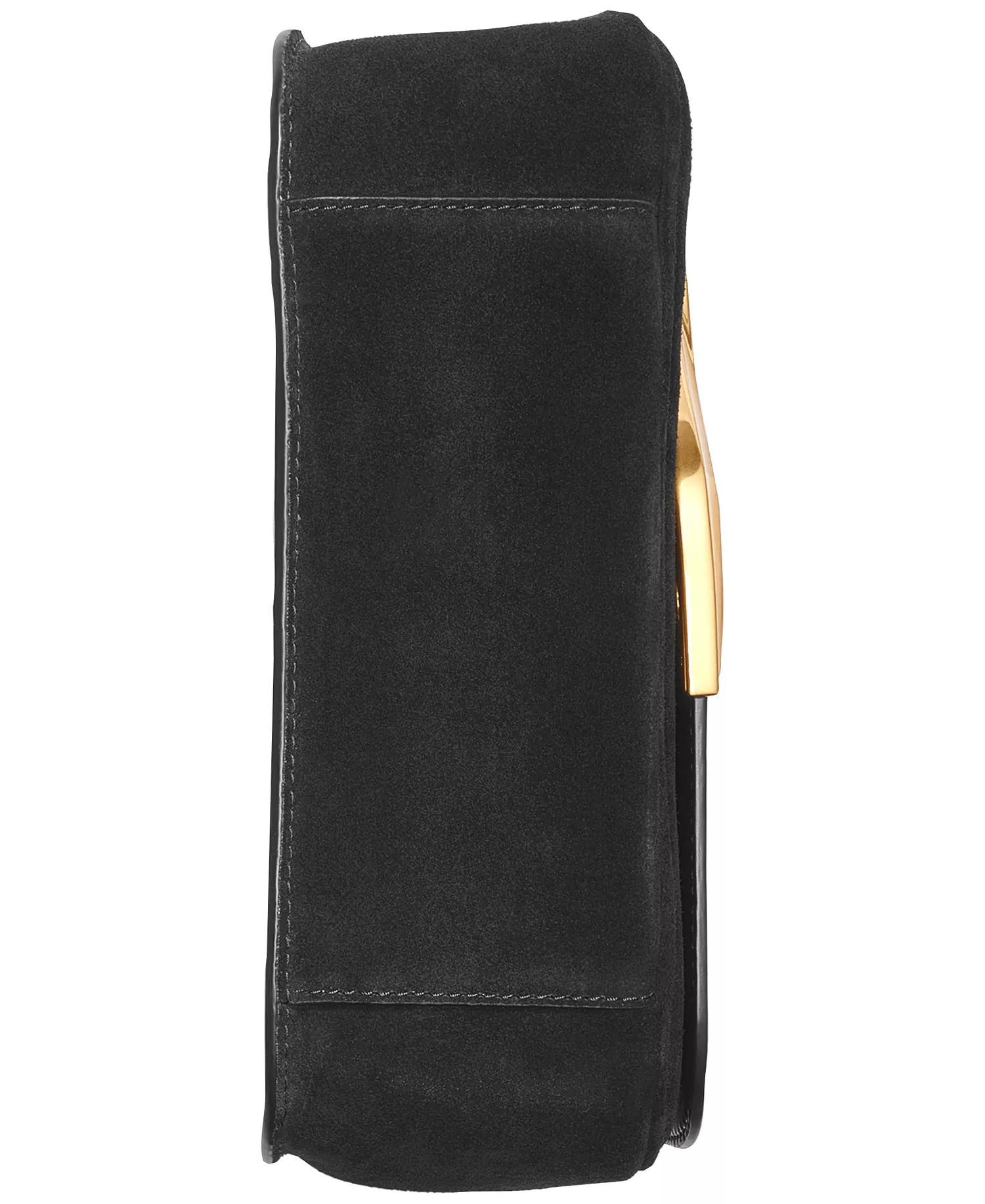 Malverne Leather & Suede Crossbody with Chain Strap - Blk/gold - NO SIZE