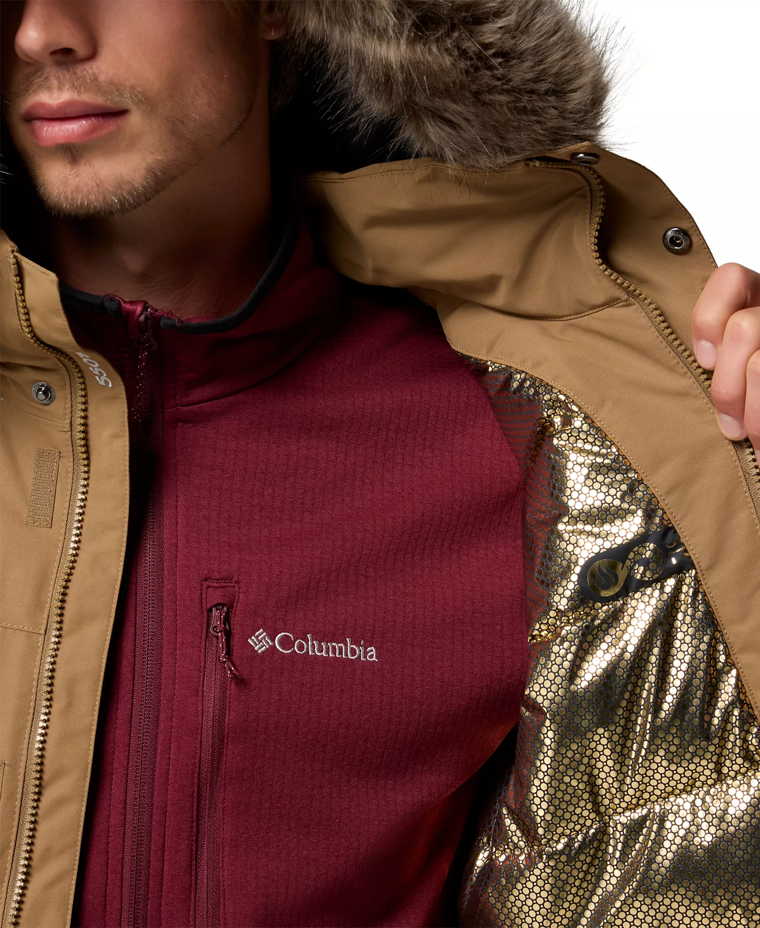 Men's Cape Ridge Bomber Jacket - Delta - XL