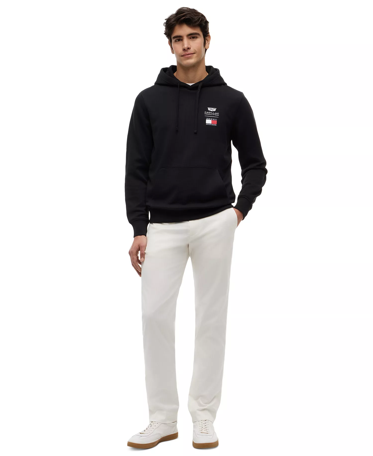 x Cadillac F1® Men's Logo Regular-Fit Hoodie - Black - M