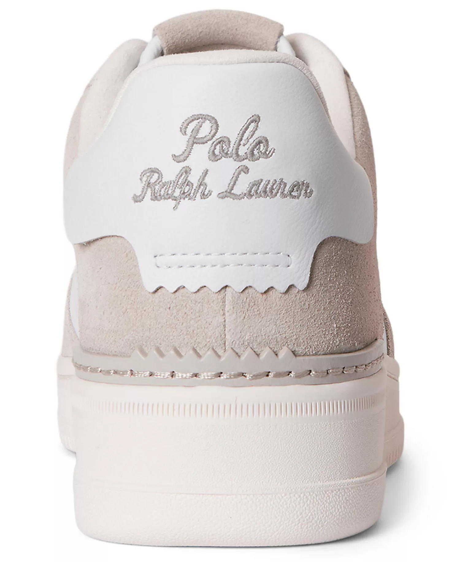 Men's Masters Court Round Toe Sneakers - Beige/White - 10.5D