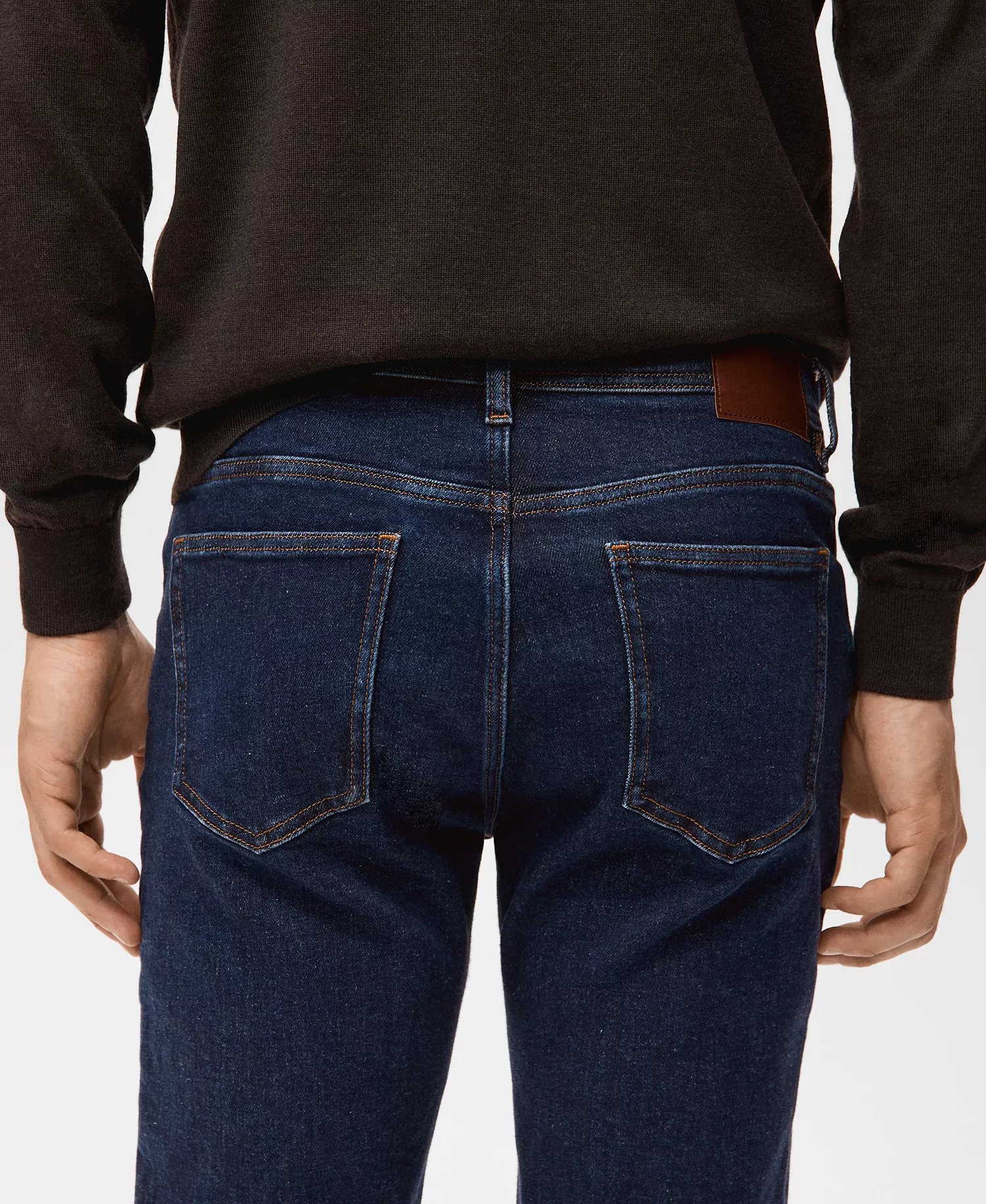 Men's Jan Slim-Fit Dark-Wash Jeans - Open Blue - 29 (EU 36)