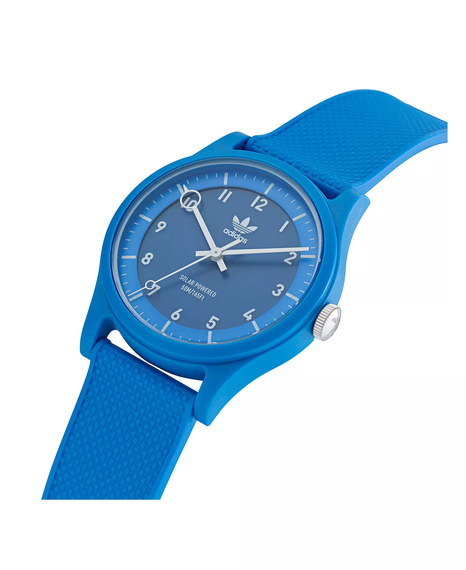 Unisex Solar Project One Blue Resin Strap Watch 39mm