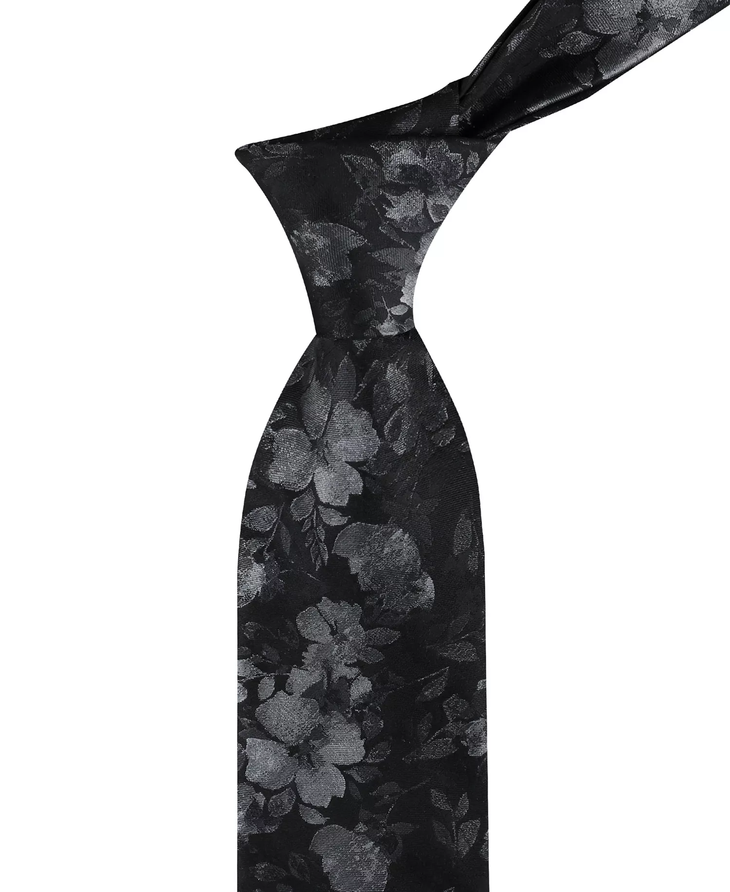 Men's Yara Floral Tie - Black - ONE SIZE