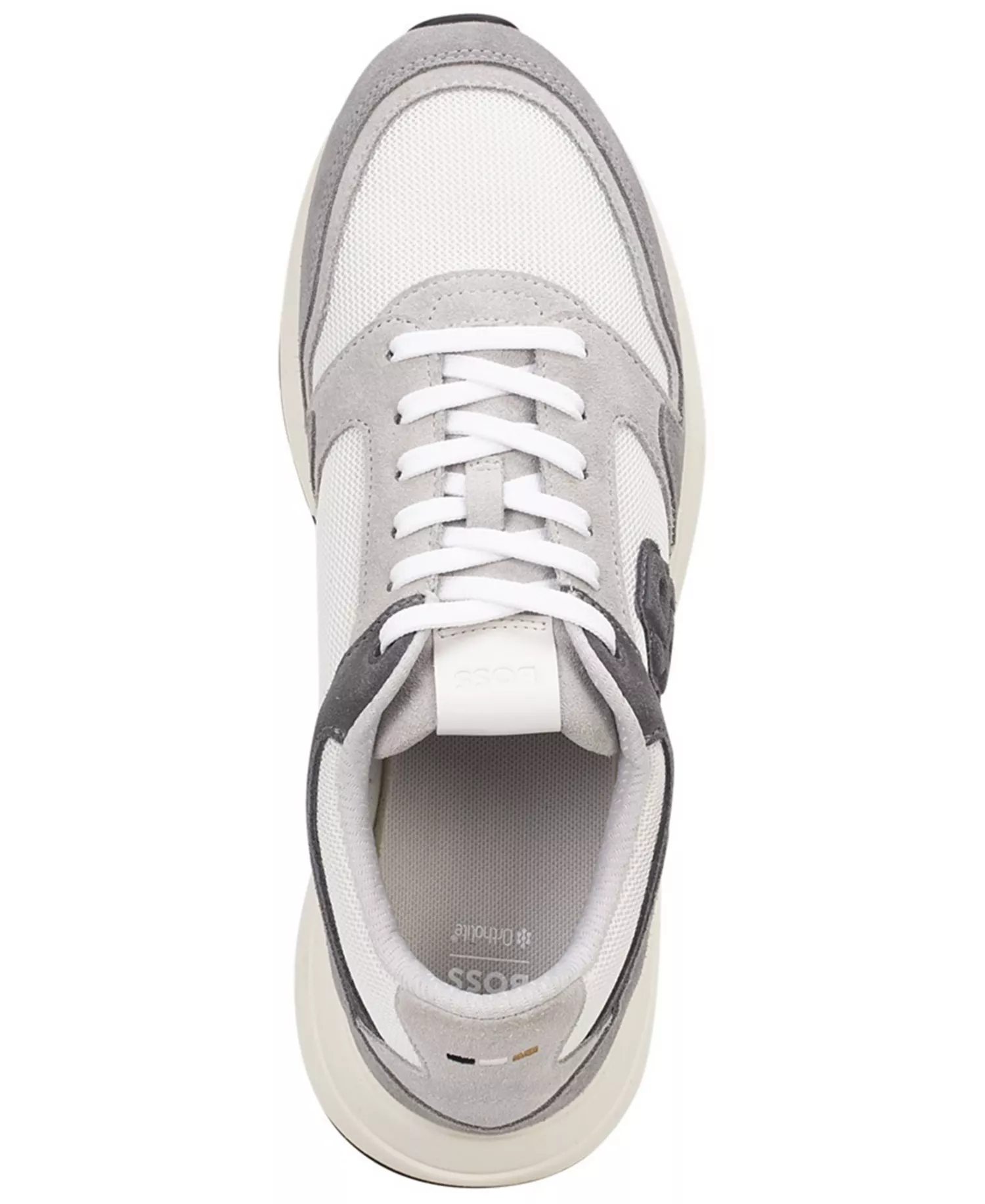 Men's Vinston Running Lace-Up Shoes - Gray - 10M