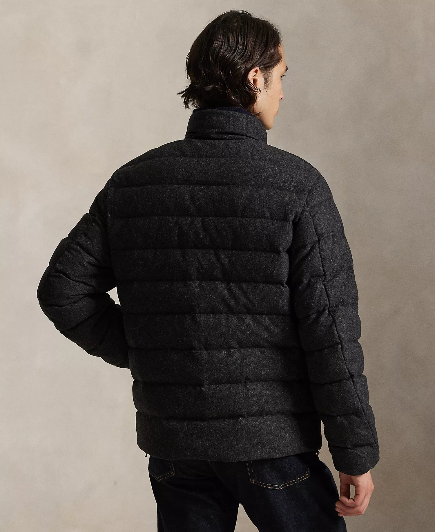 Men's Colden Herringbone Long-Sleeve Jacket - Barclay Heather - 2XL