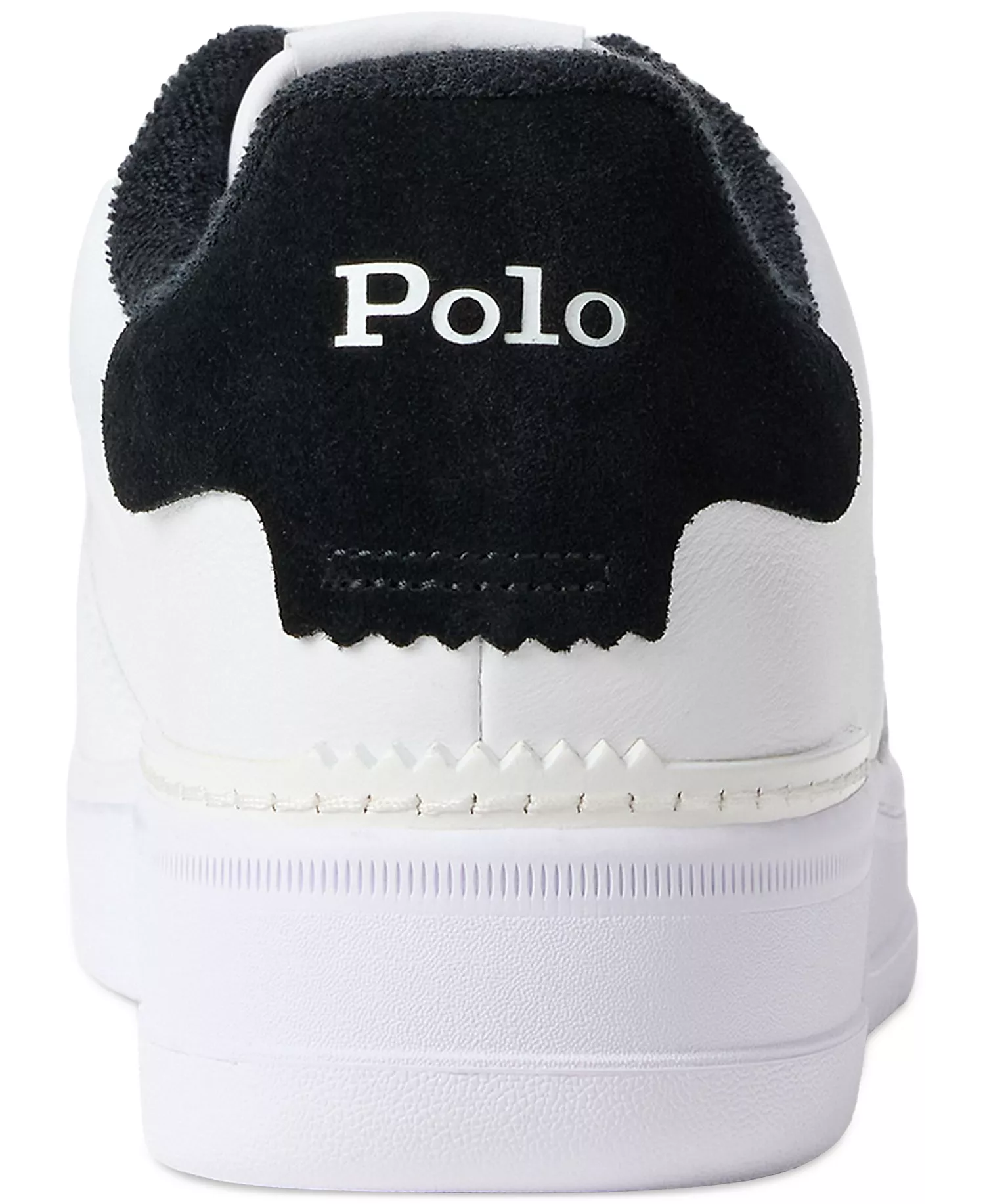 Men's Masters Court Leather Sneakers - White/black - 10