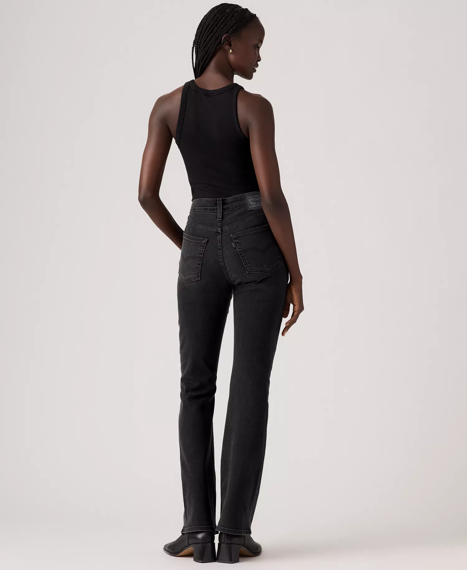 725 Rhinestone High-Waist Classic Stretch Bootcut Jeans - Nostalgic Night Stripe - 25