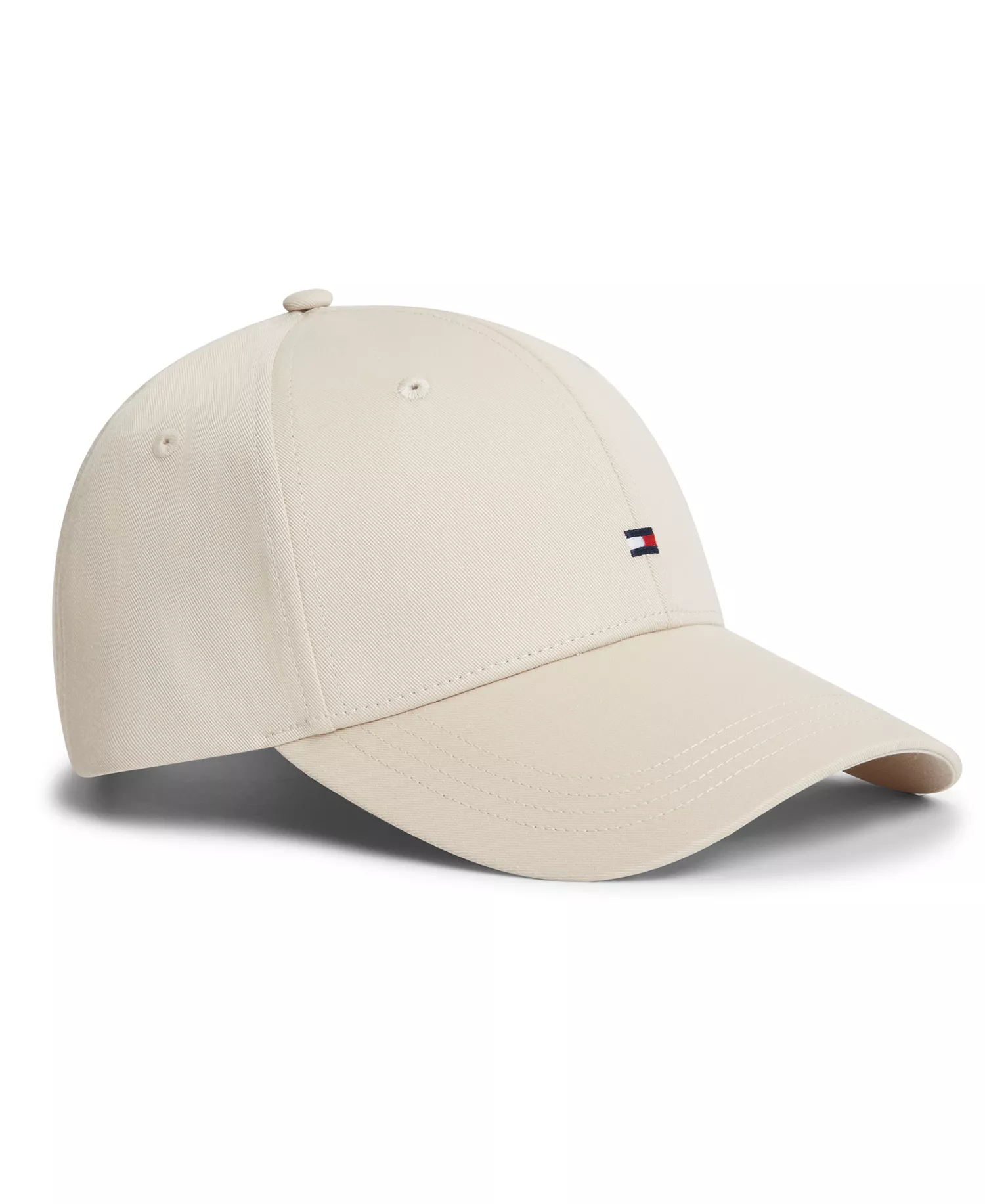 Men's Embroidered Logo Cap - Classic Beige - ONE SIZE