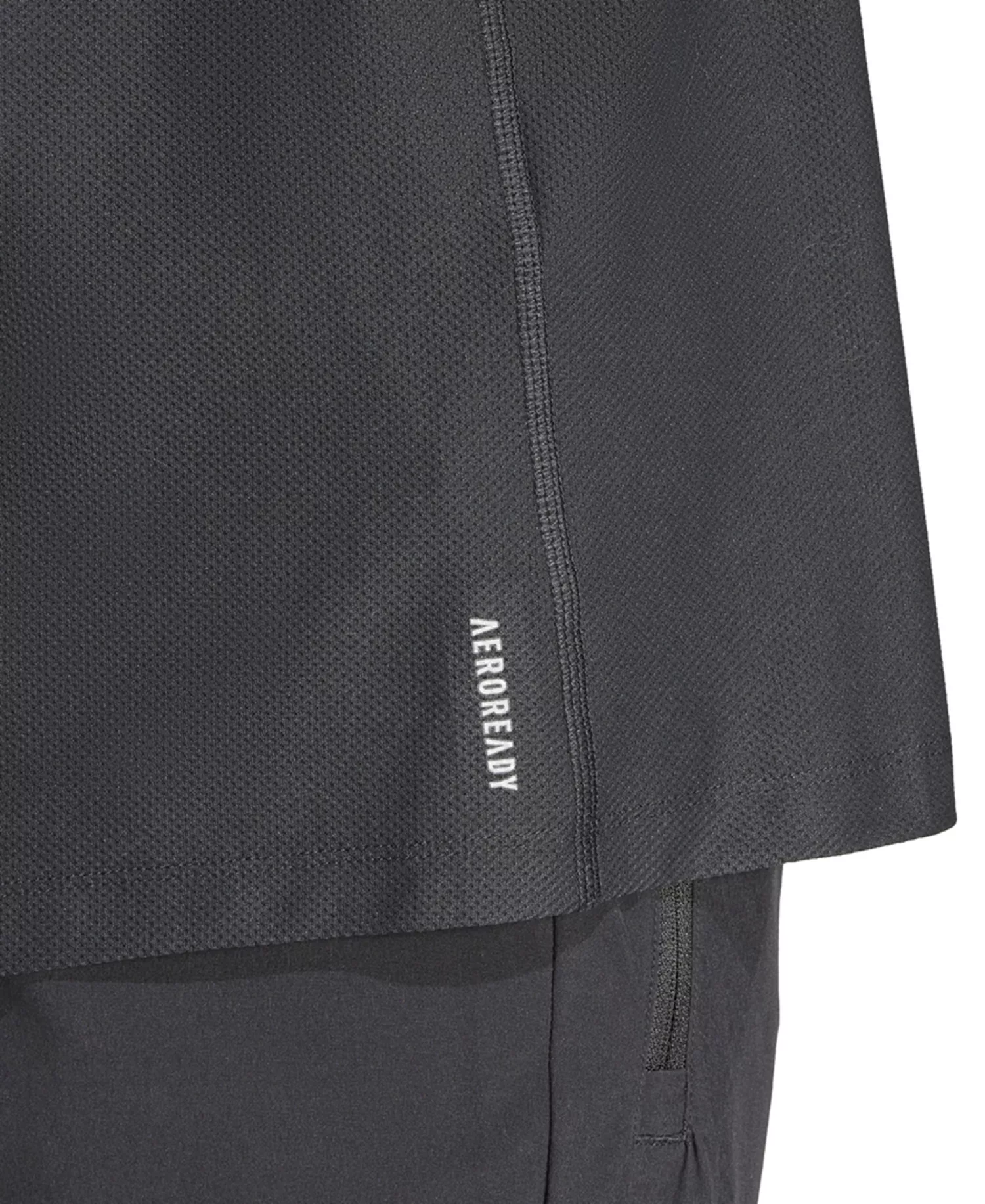 Men's Own The Run Moisture-Wicking T-Shirt - Black - 2XL