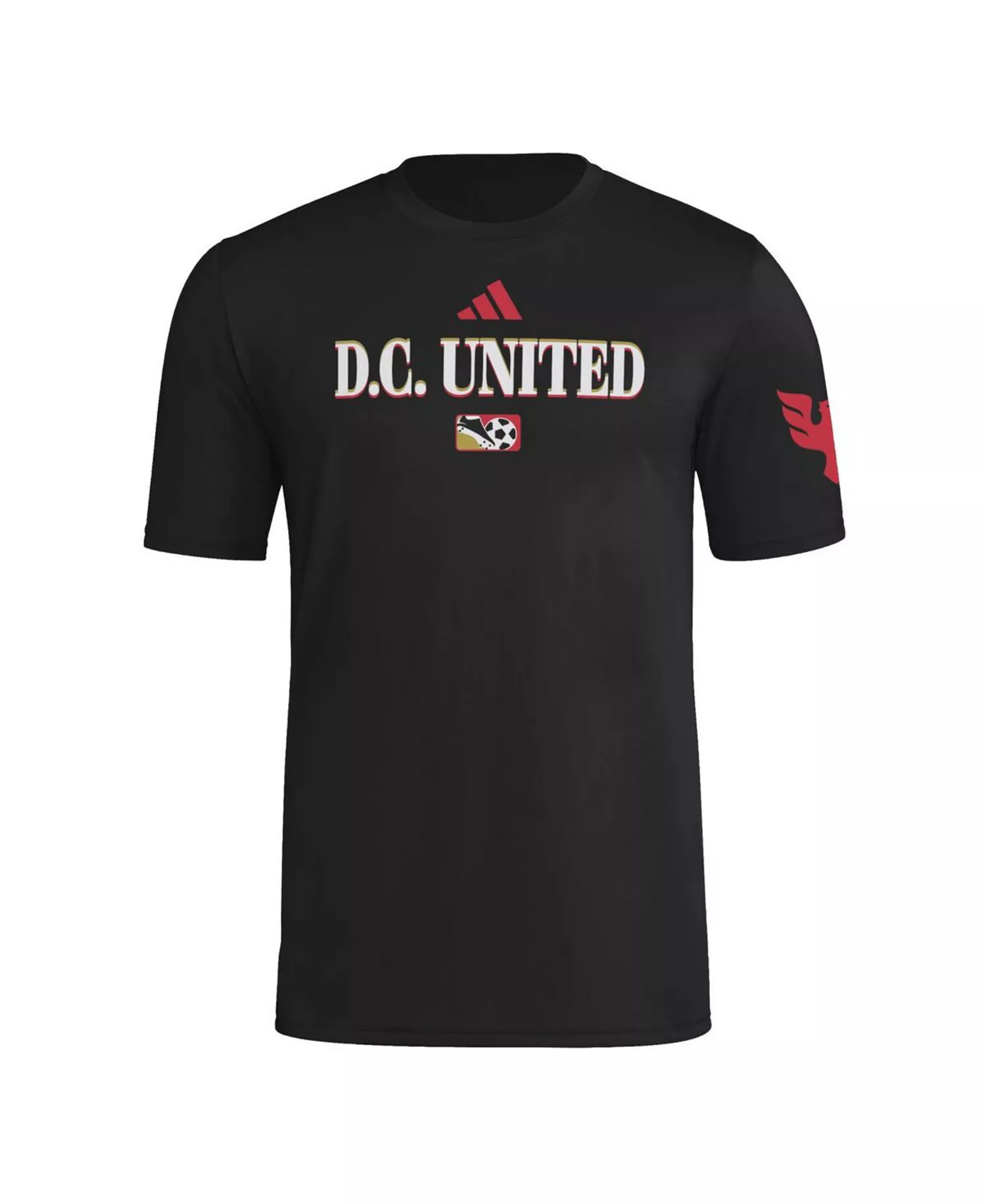 Men's Black D.C. United 2025 Archive Collection Jersey Hook T-Shirt - Black - M
