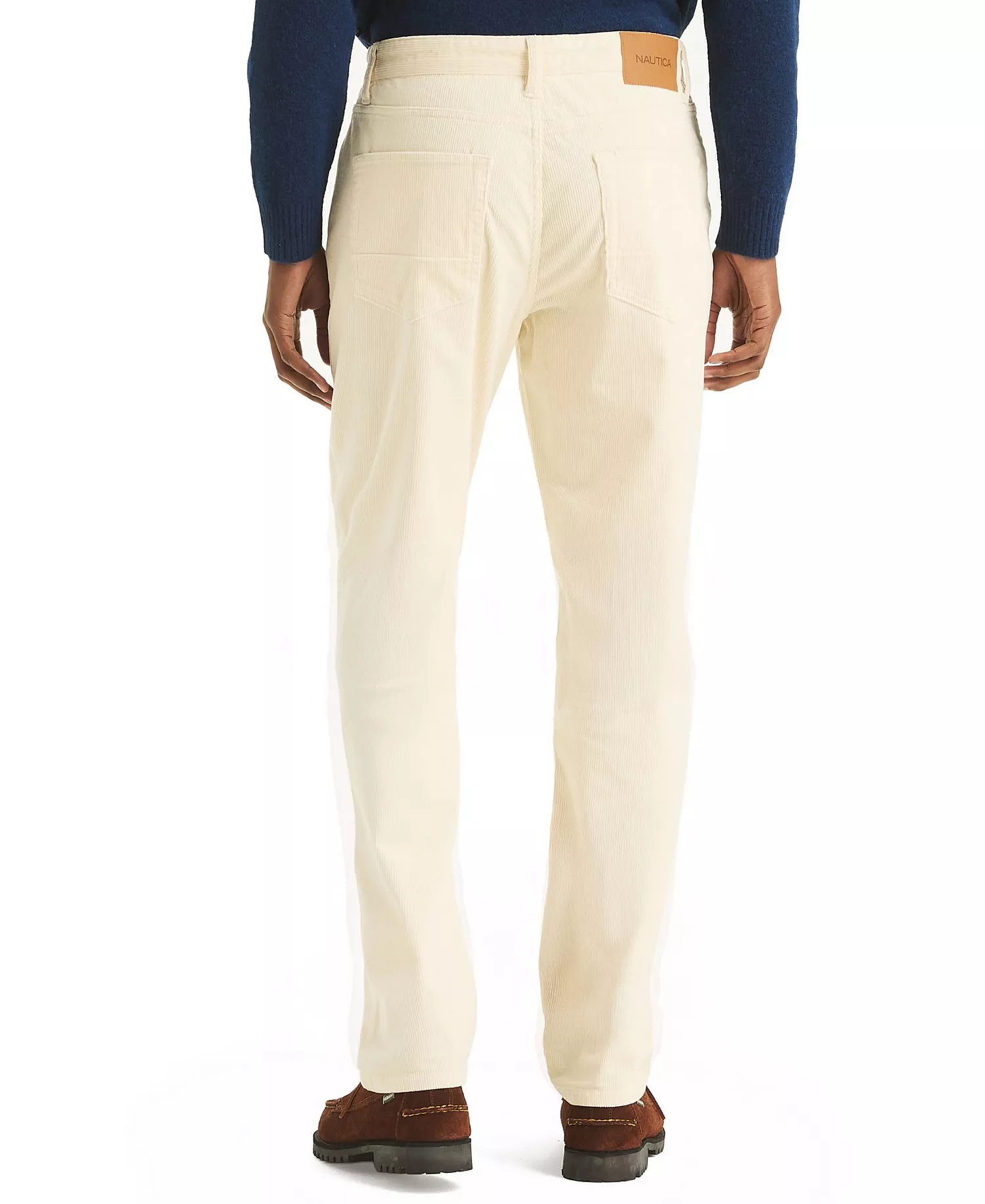 Men's Straight-Fit Corduroy 5 Pocket Pants - Natural - 32 - 30