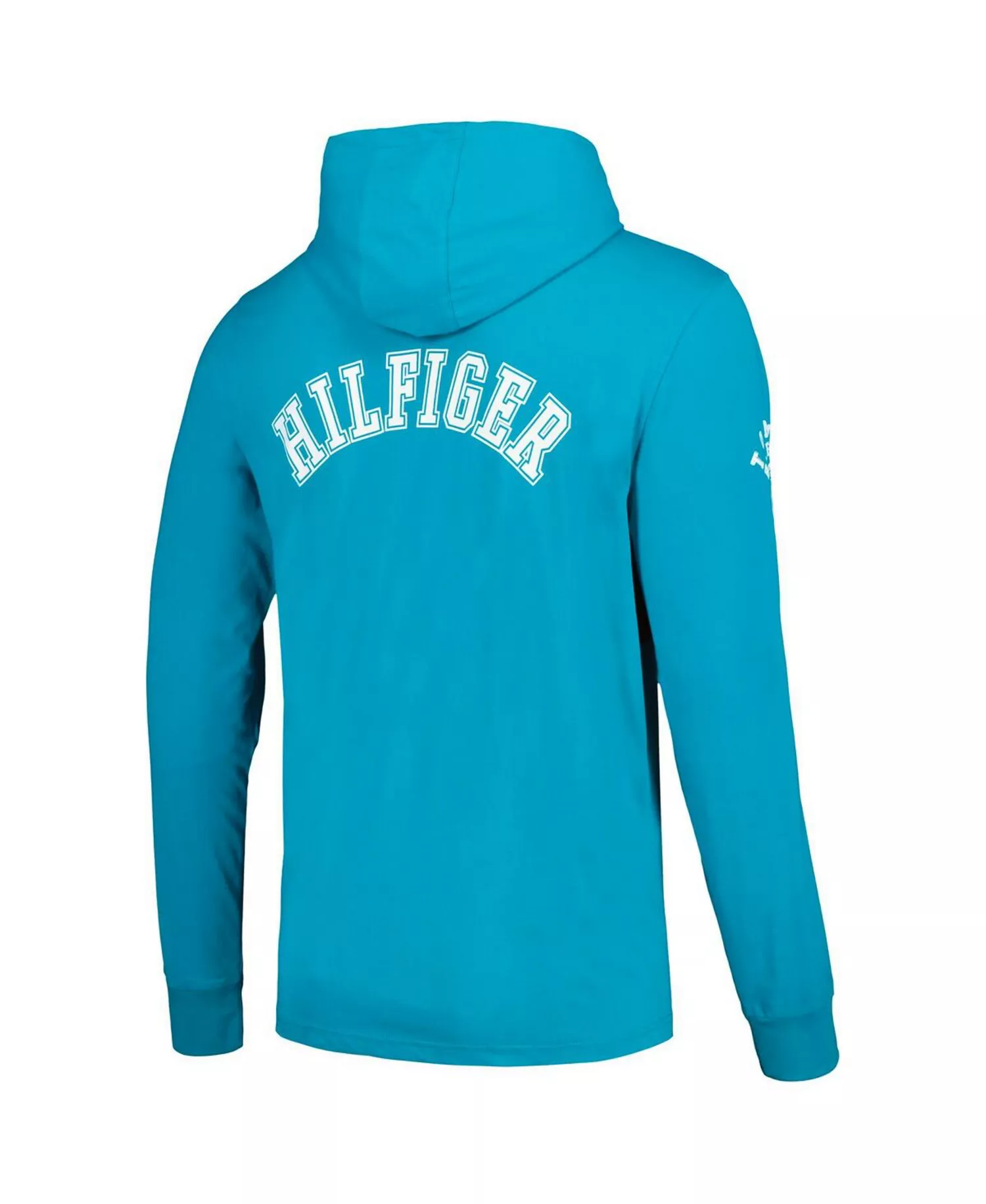 Men's Aqua Miami Dolphins Morgan Long Sleeve Hoodie T-shirt - Aqua - 2XL
