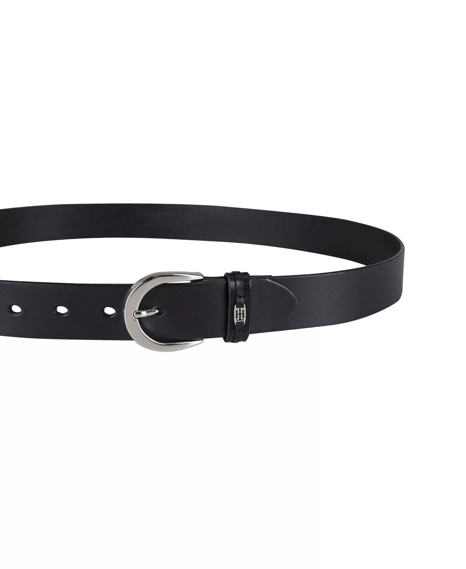 Women's Signature Leather Jean Belt - Black - 2X