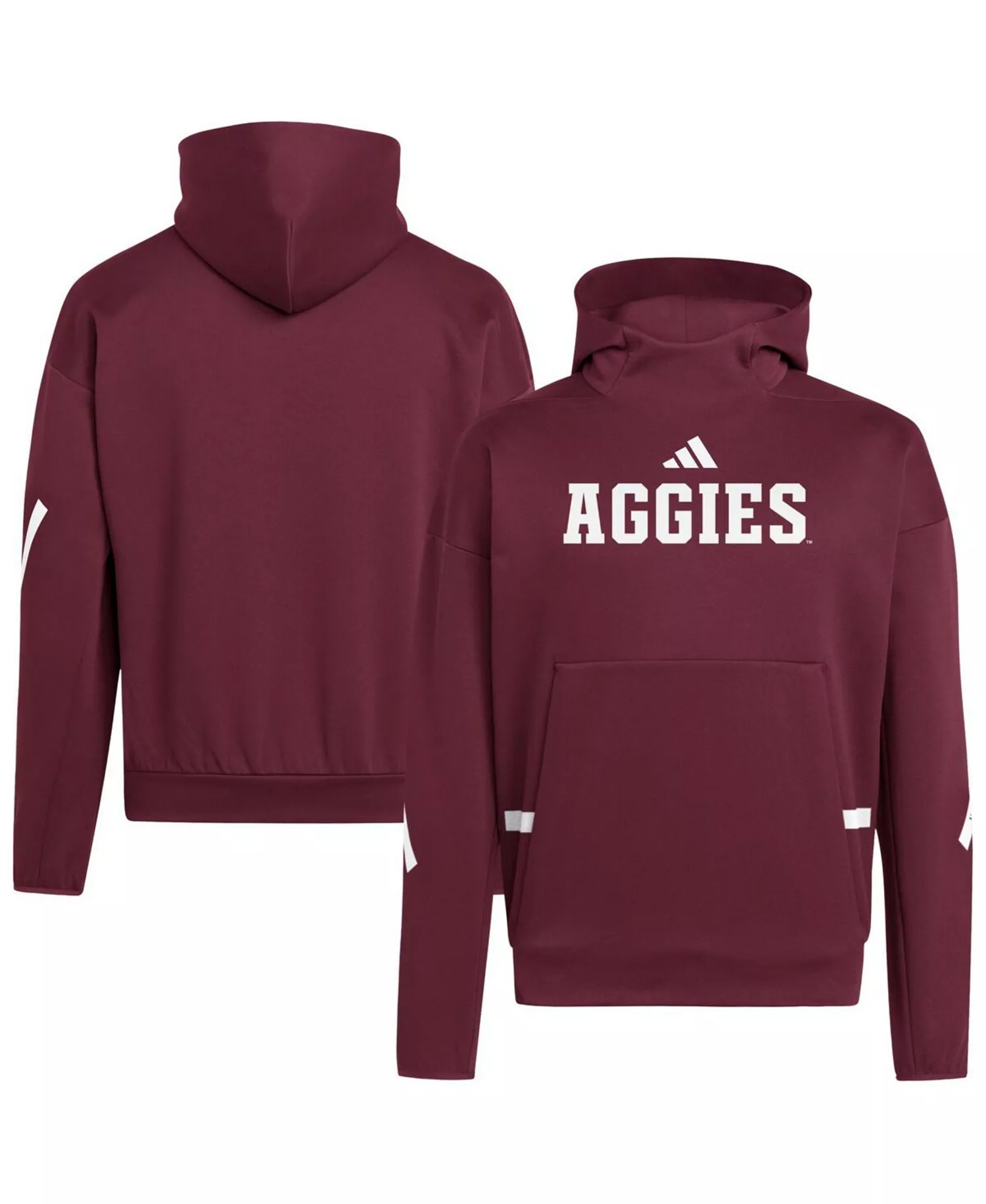 Men's Maroon Texas A&M Aggies Z.N.E. Pullover Hoodie - Maroon - L