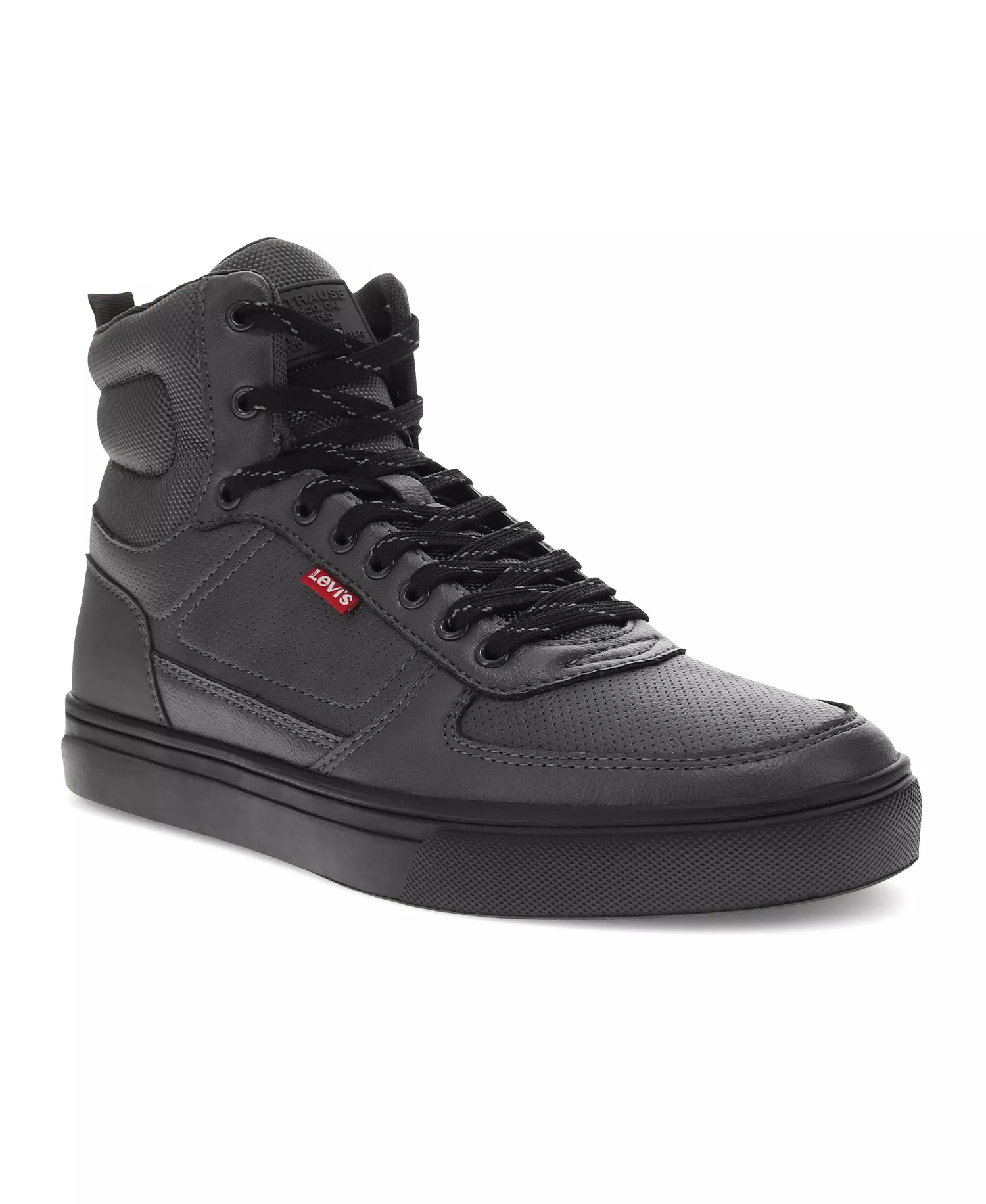 Men's Liam Hi NL Lace-Up Sneakers - Charcoal, Black - 11M