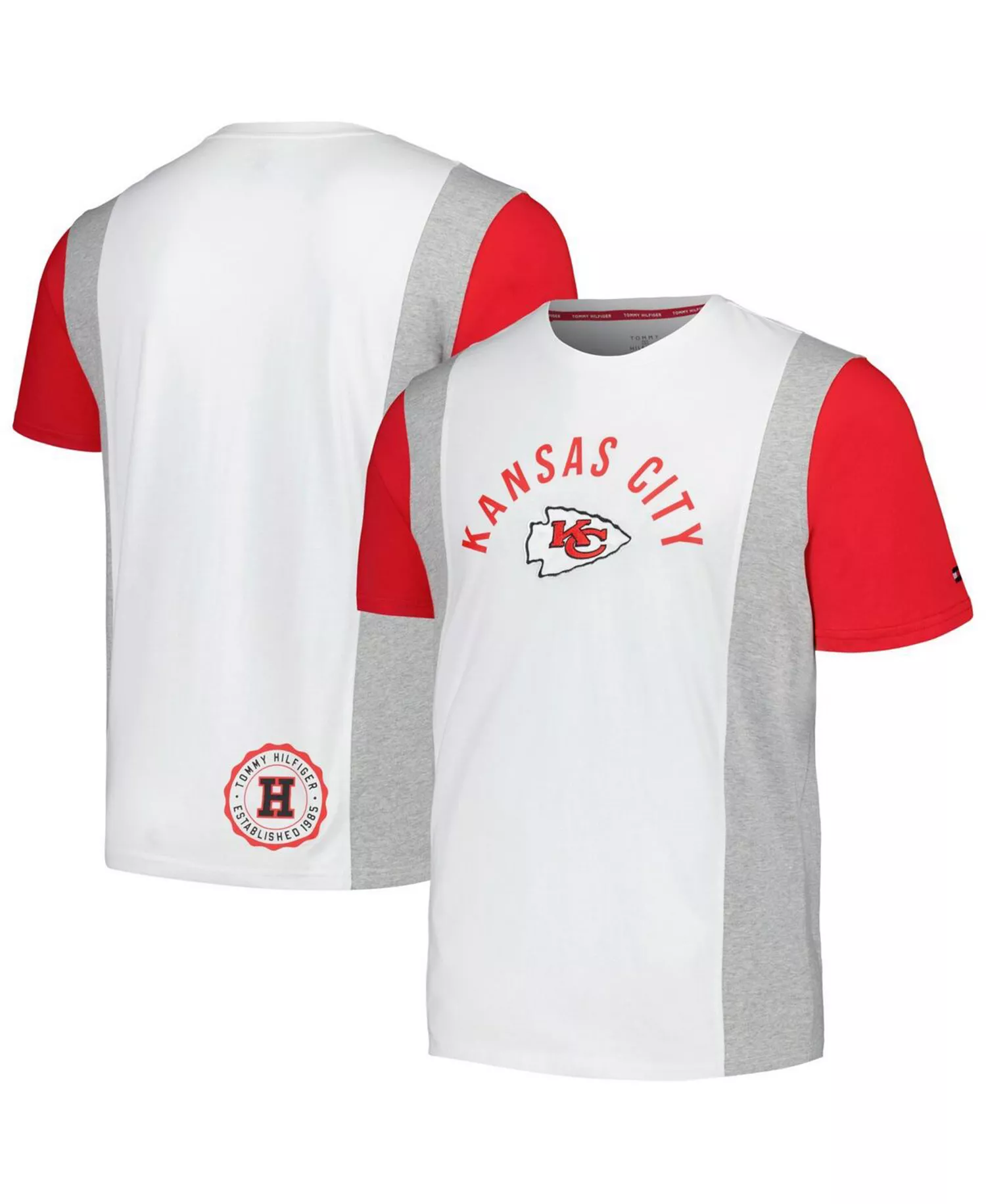 Men's White Kansas City Chiefs Philip T-Shirt - White - L