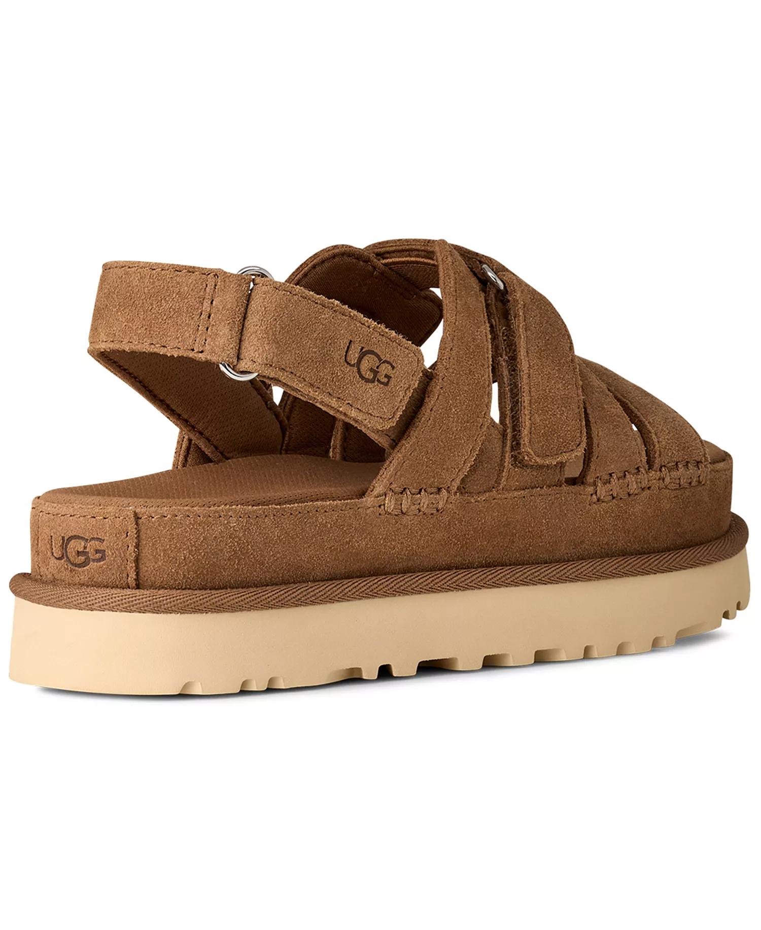 Women's Goldenstar Gleam Open Toe Sandals - Chestnut - 10M