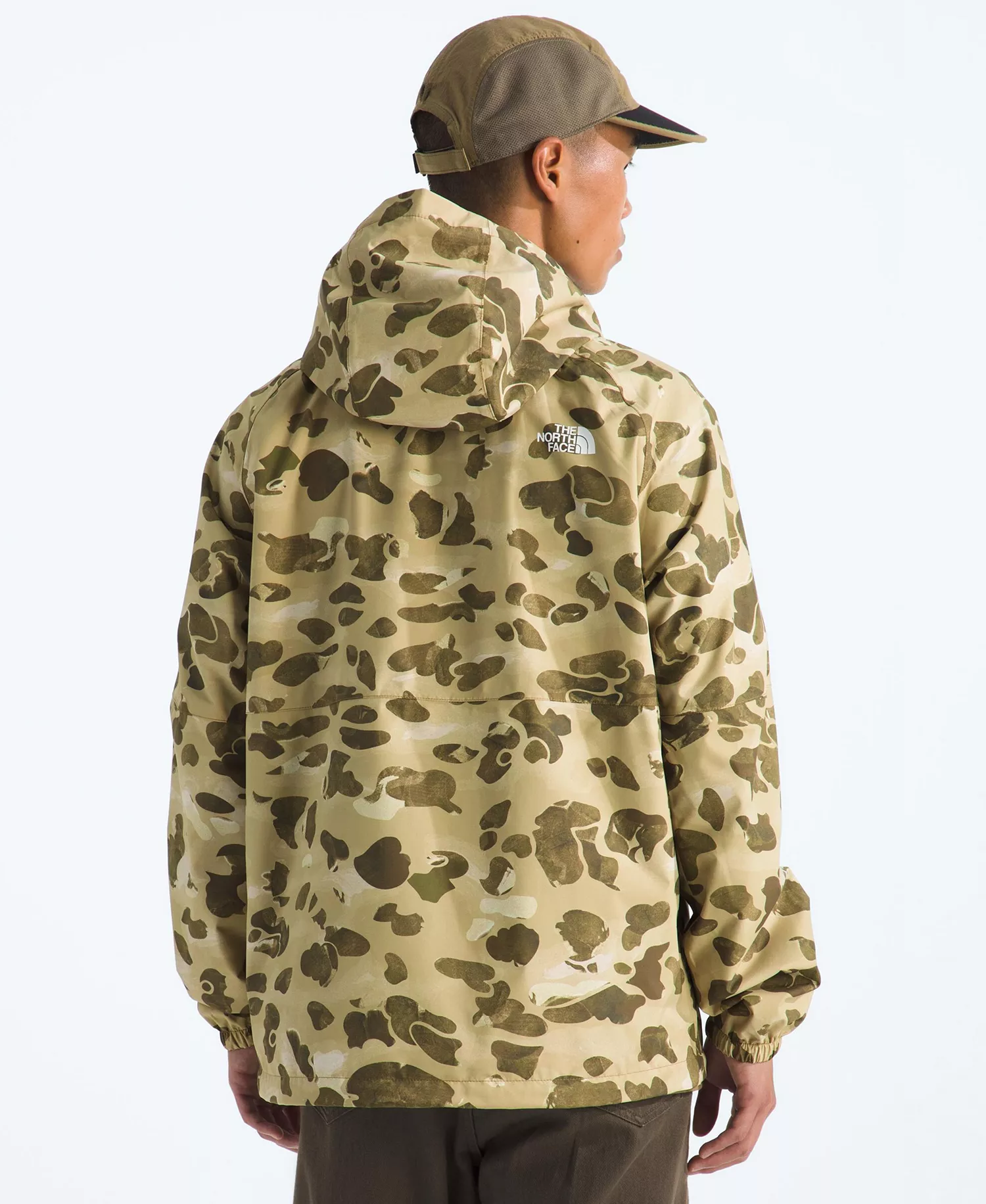 Men's Antora Rain Hoodie Jacket - Cedar Heritage Print - 2XL